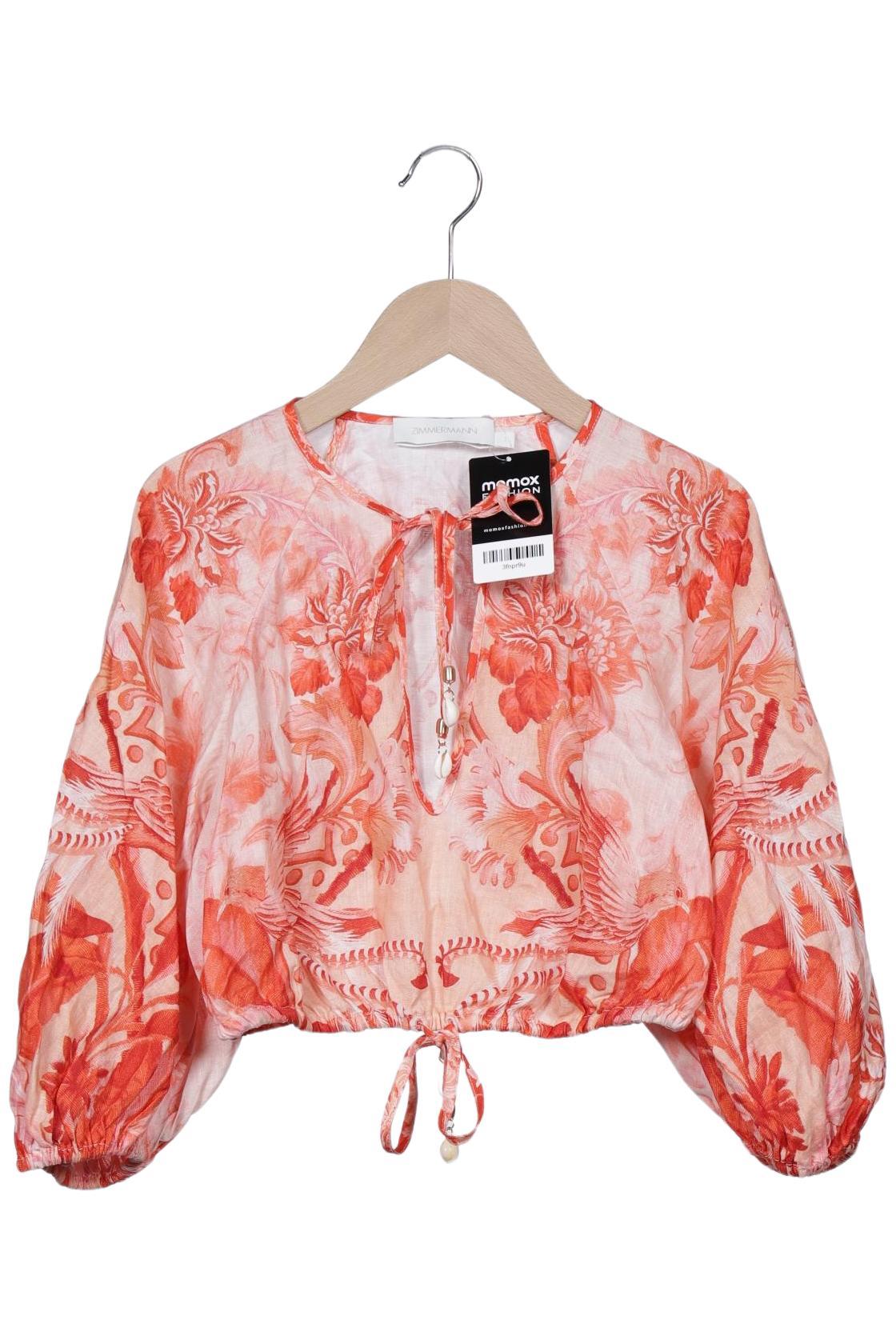 

Zimmermann Damen Bluse, rot, Gr. 36