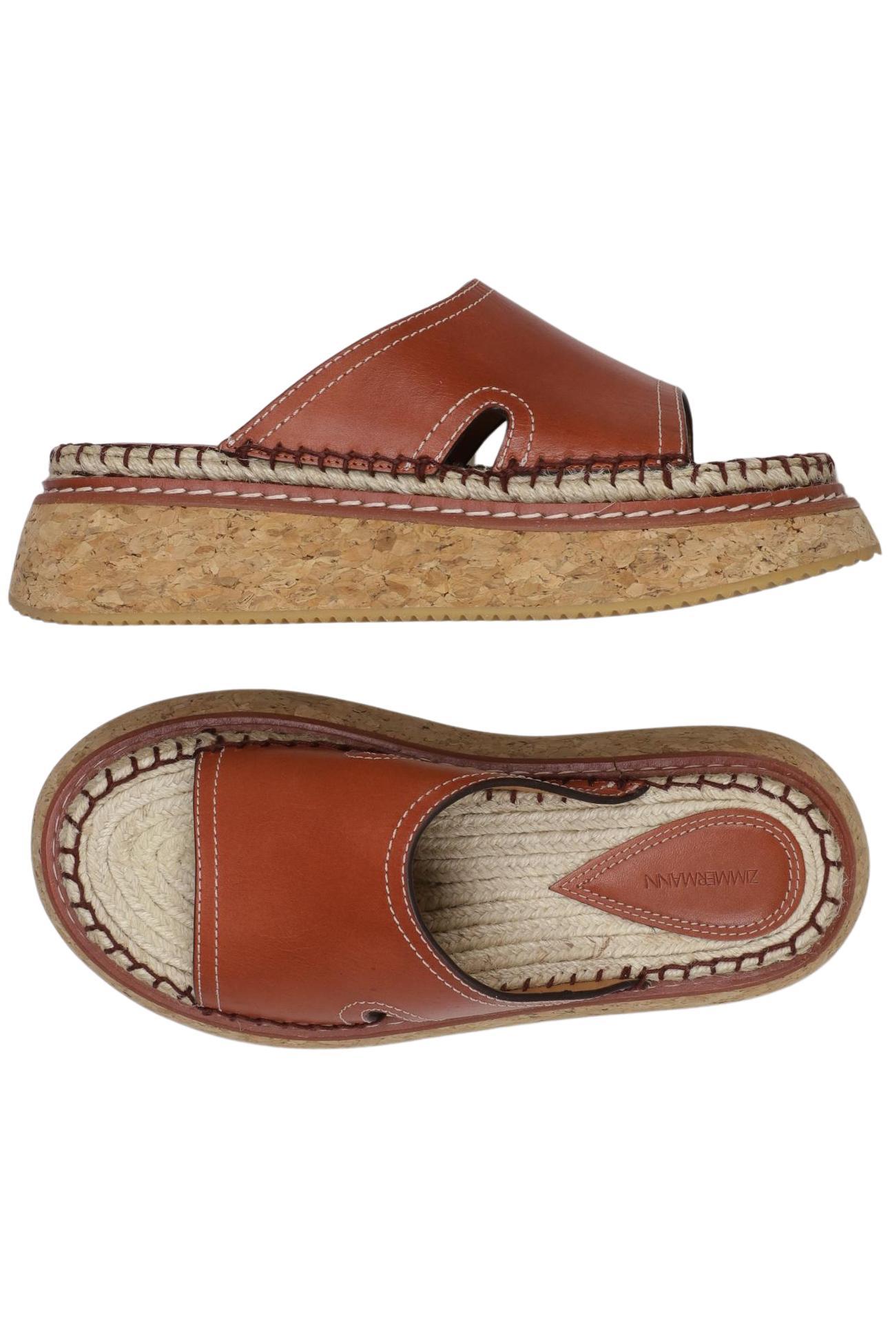 

Zimmermann Damen Sandale, braun, Gr. 36