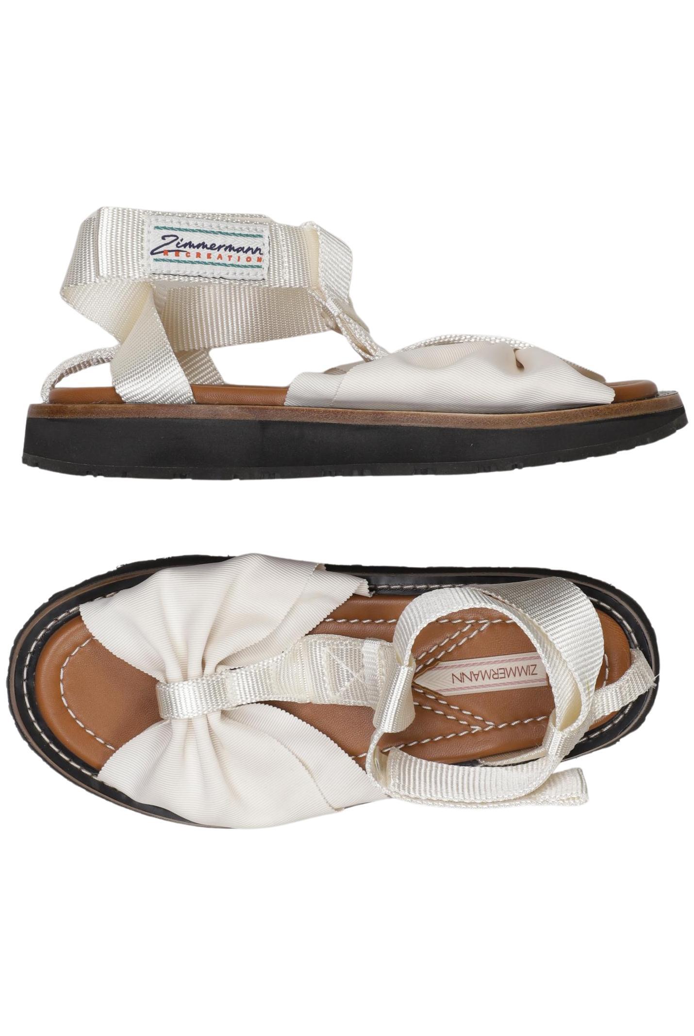 

Zimmermann Damen Sandale, cremeweiß, Gr. 39