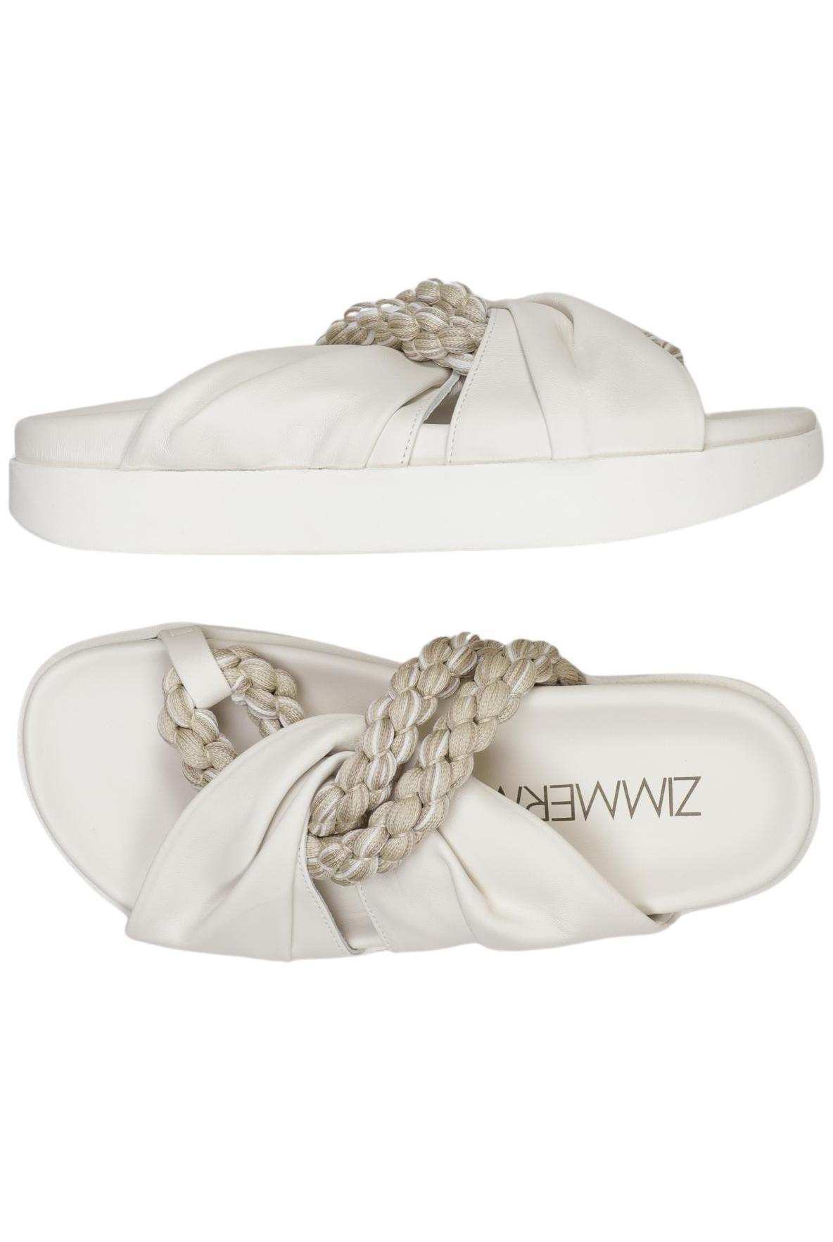 

Zimmermann Damen Sandale, weiß, Gr. 36