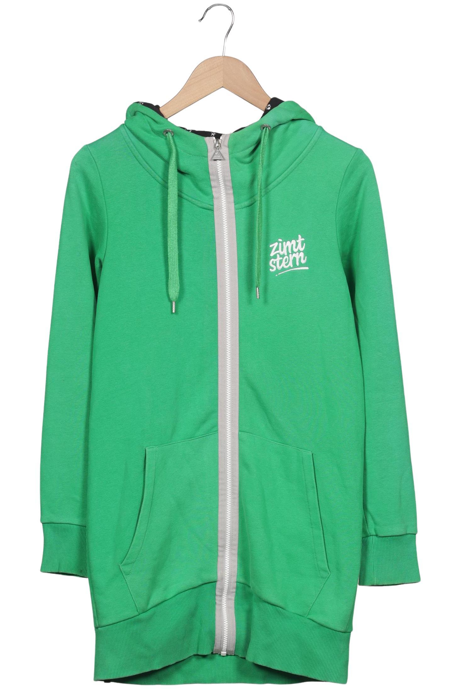 

Zimtstern Damen Kapuzenpullover, grün, Gr. 36