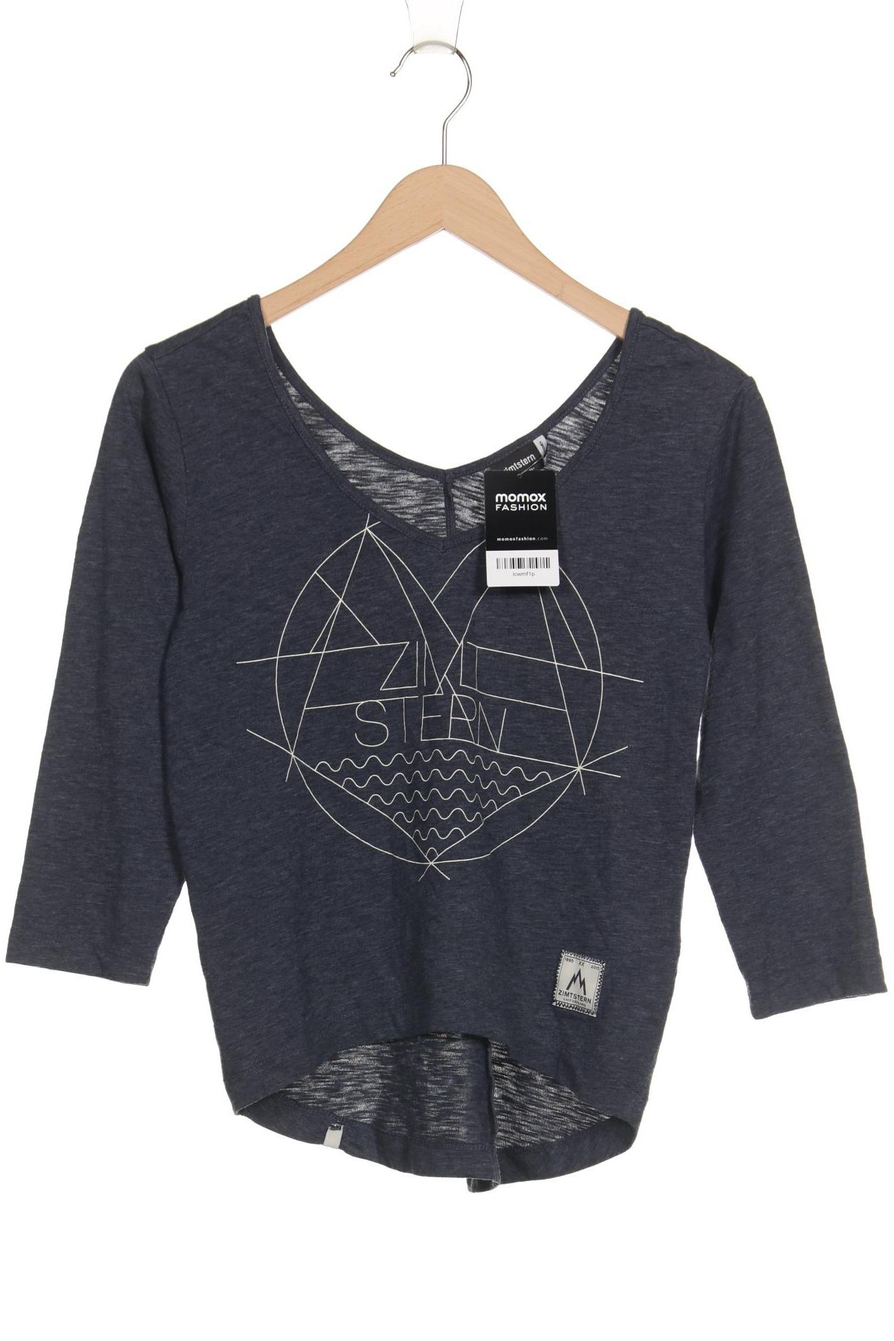 

Zimtstern Damen Langarmshirt, marineblau, Gr. 36