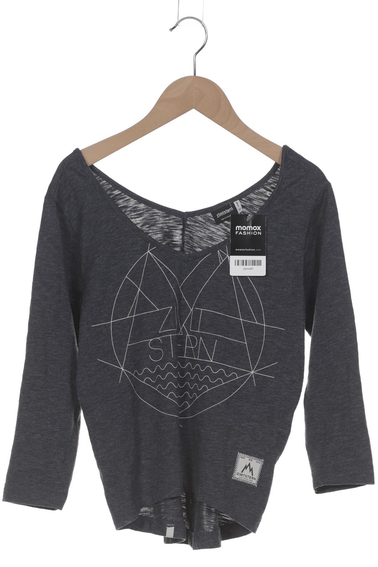 

Zimtstern Damen Langarmshirt, marineblau, Gr. 34