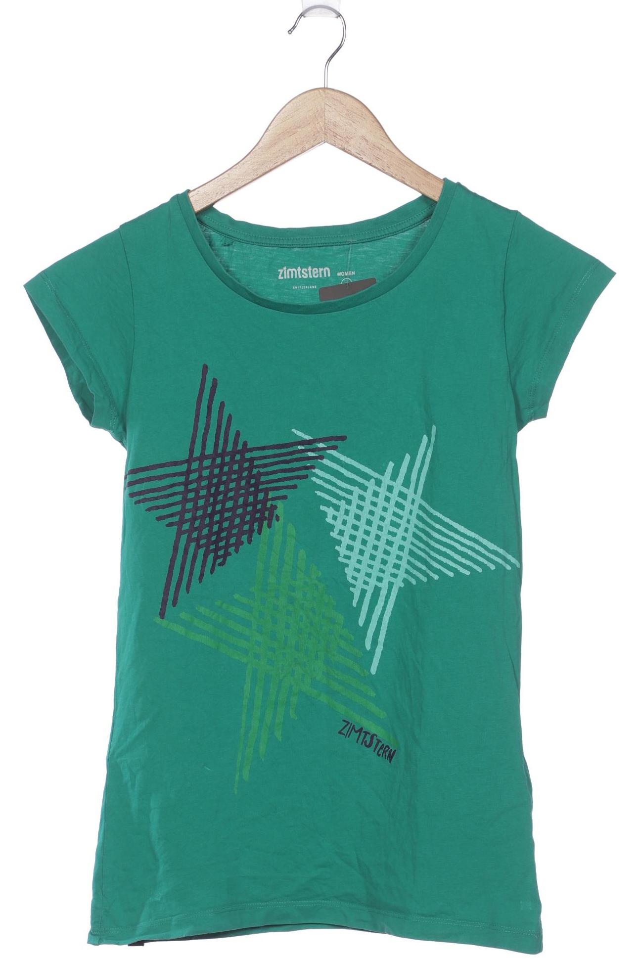 

Zimtstern Damen T-Shirt, grün, Gr. 38