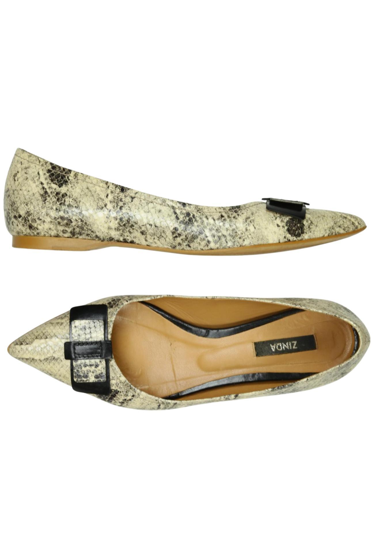 

Zinda Damen Ballerinas, beige, Gr. 37