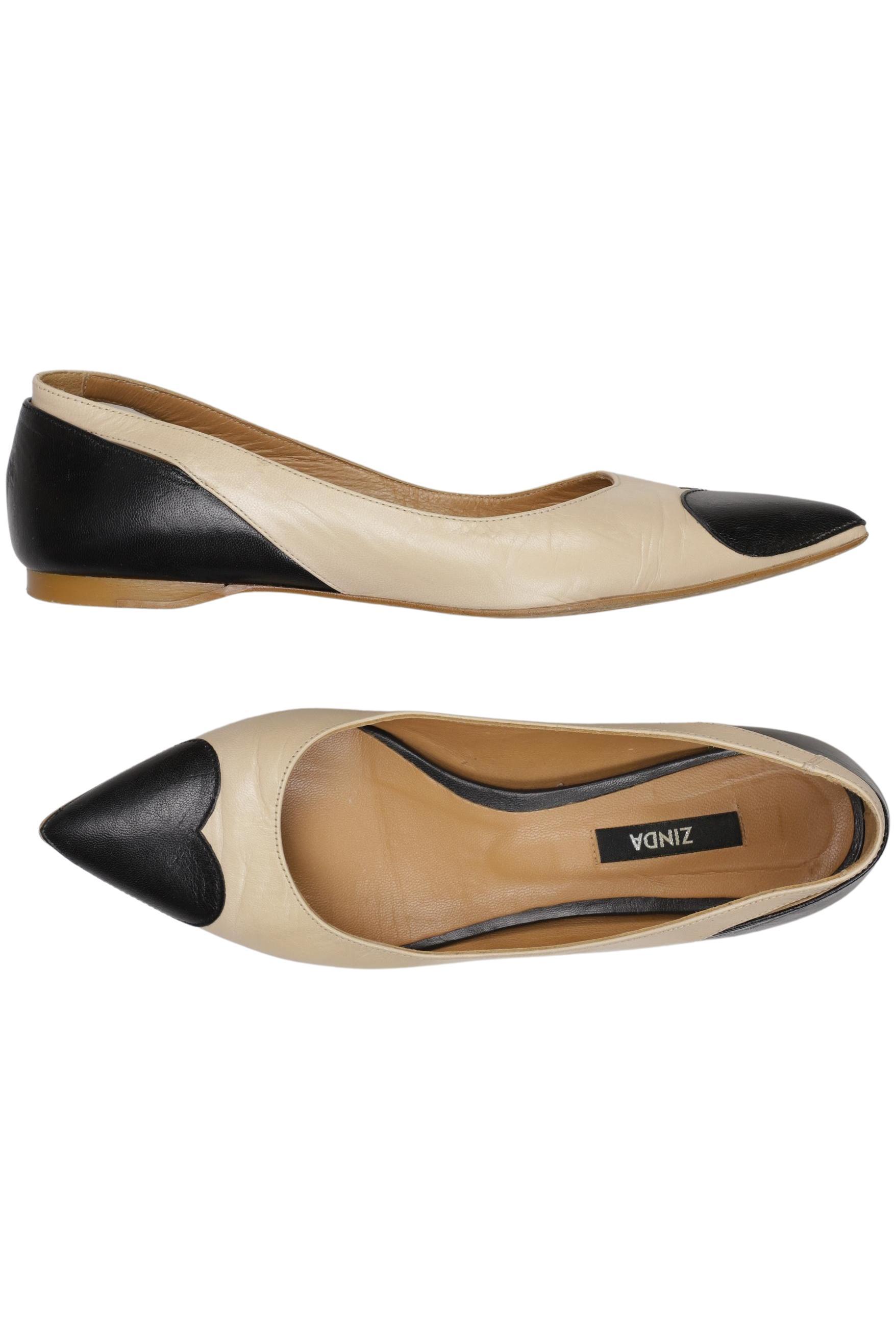 

Zinda Damen Ballerinas, beige, Gr. 38