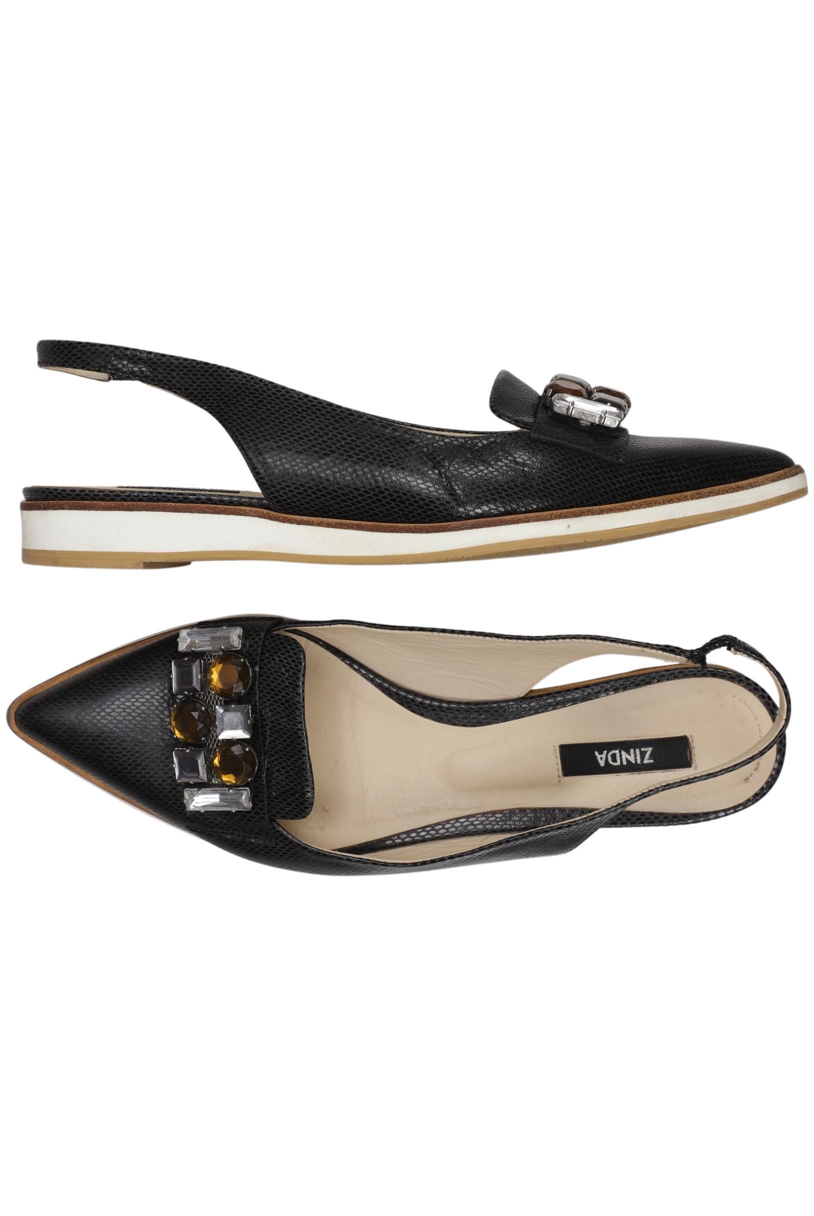 

Zinda Damen Ballerinas, schwarz, Gr. 39