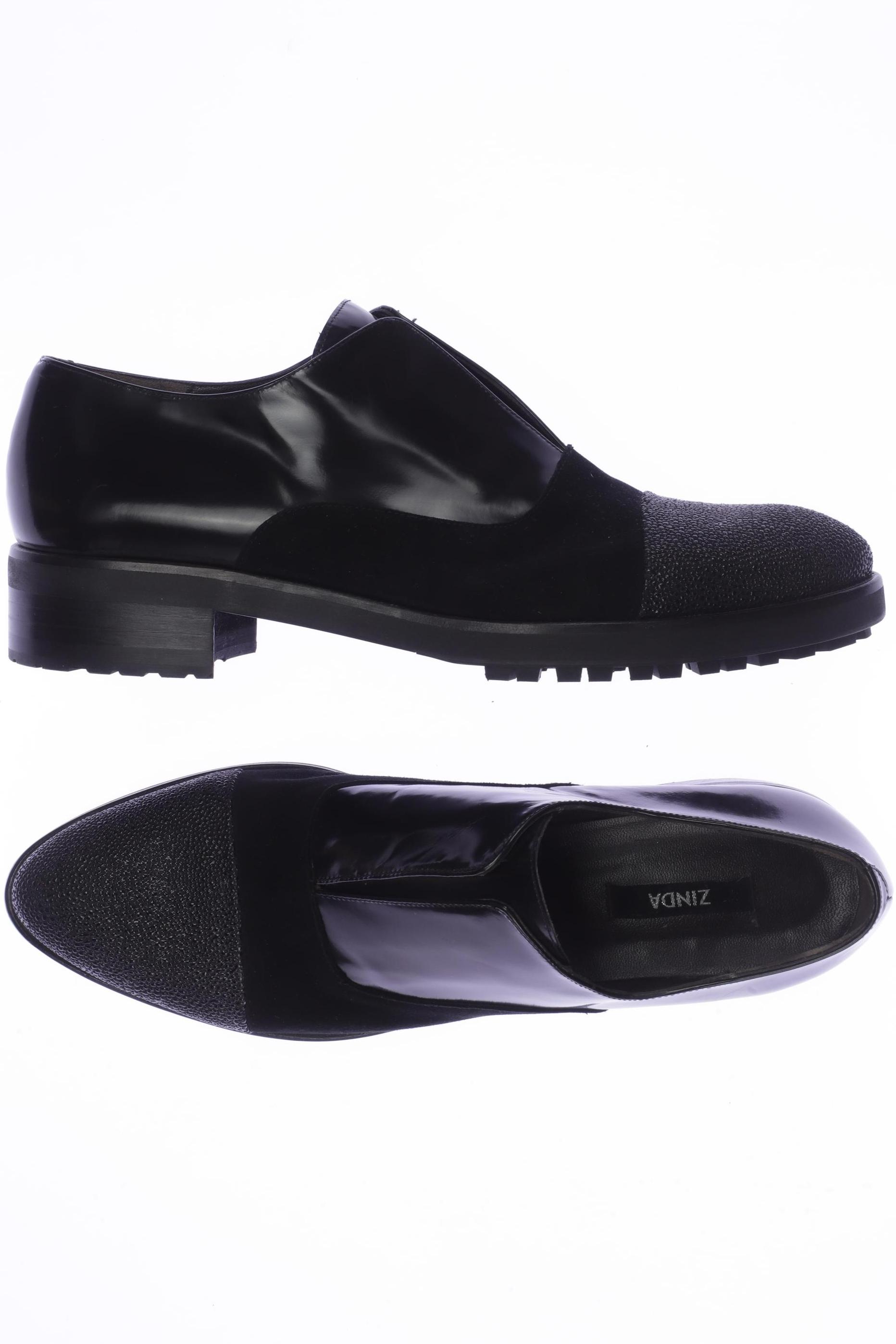 

Zinda Damen Halbschuh, schwarz, Gr. 41