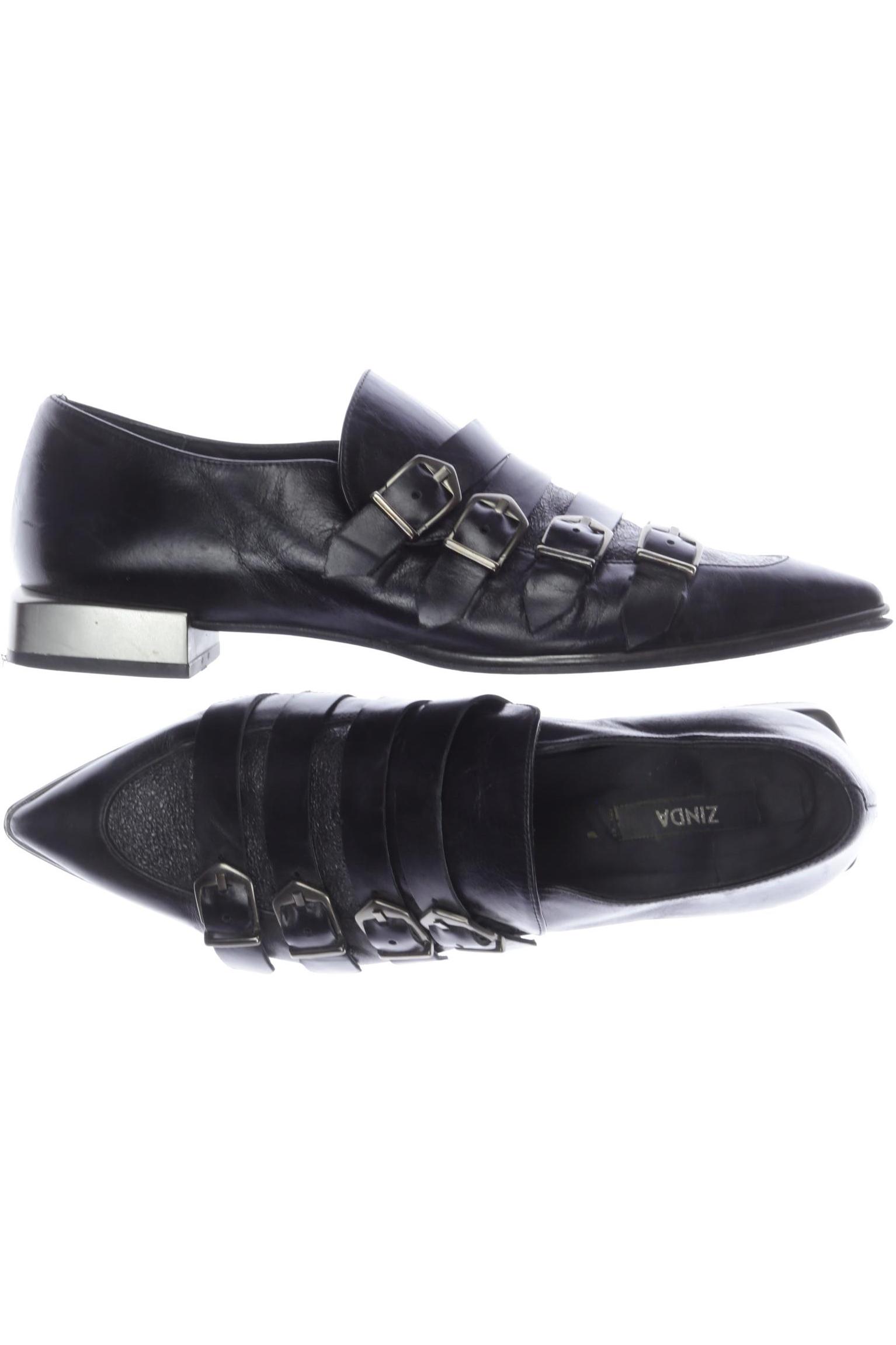

Zinda Damen Halbschuh, schwarz, Gr. 39
