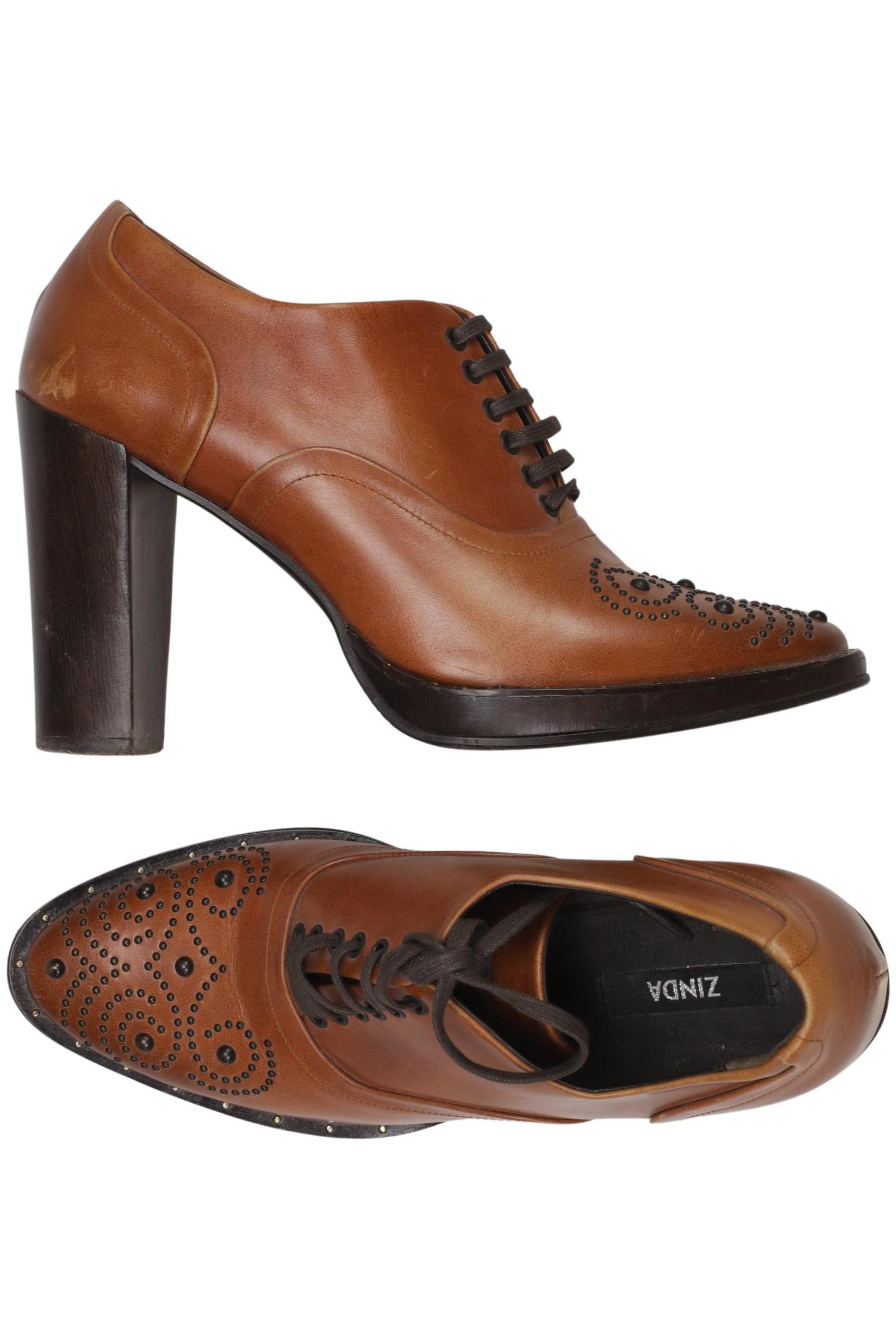 

Zinda Damen Halbschuh, braun, Gr. 37