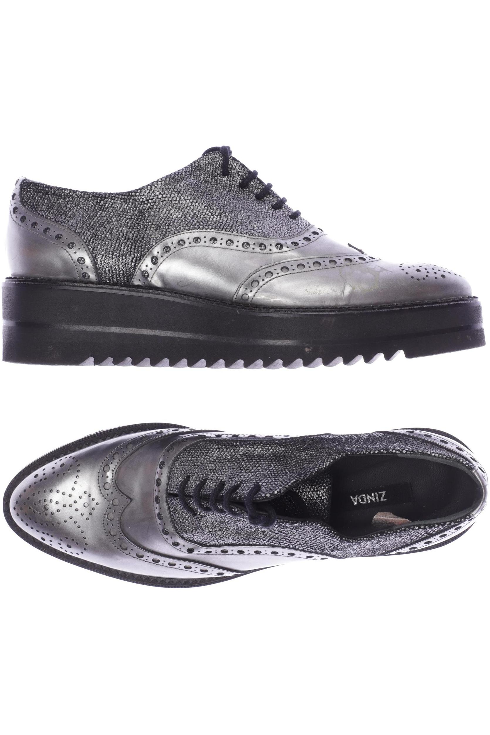 

Zinda Damen Halbschuh, grau, Gr. 39