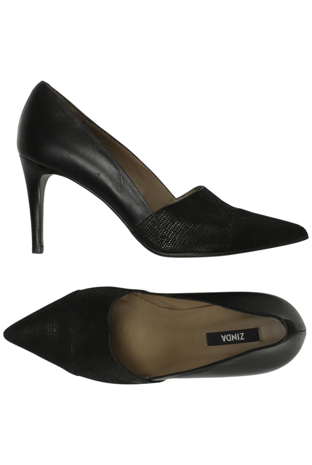 

Zinda Damen Pumps, schwarz, Gr. 38.5