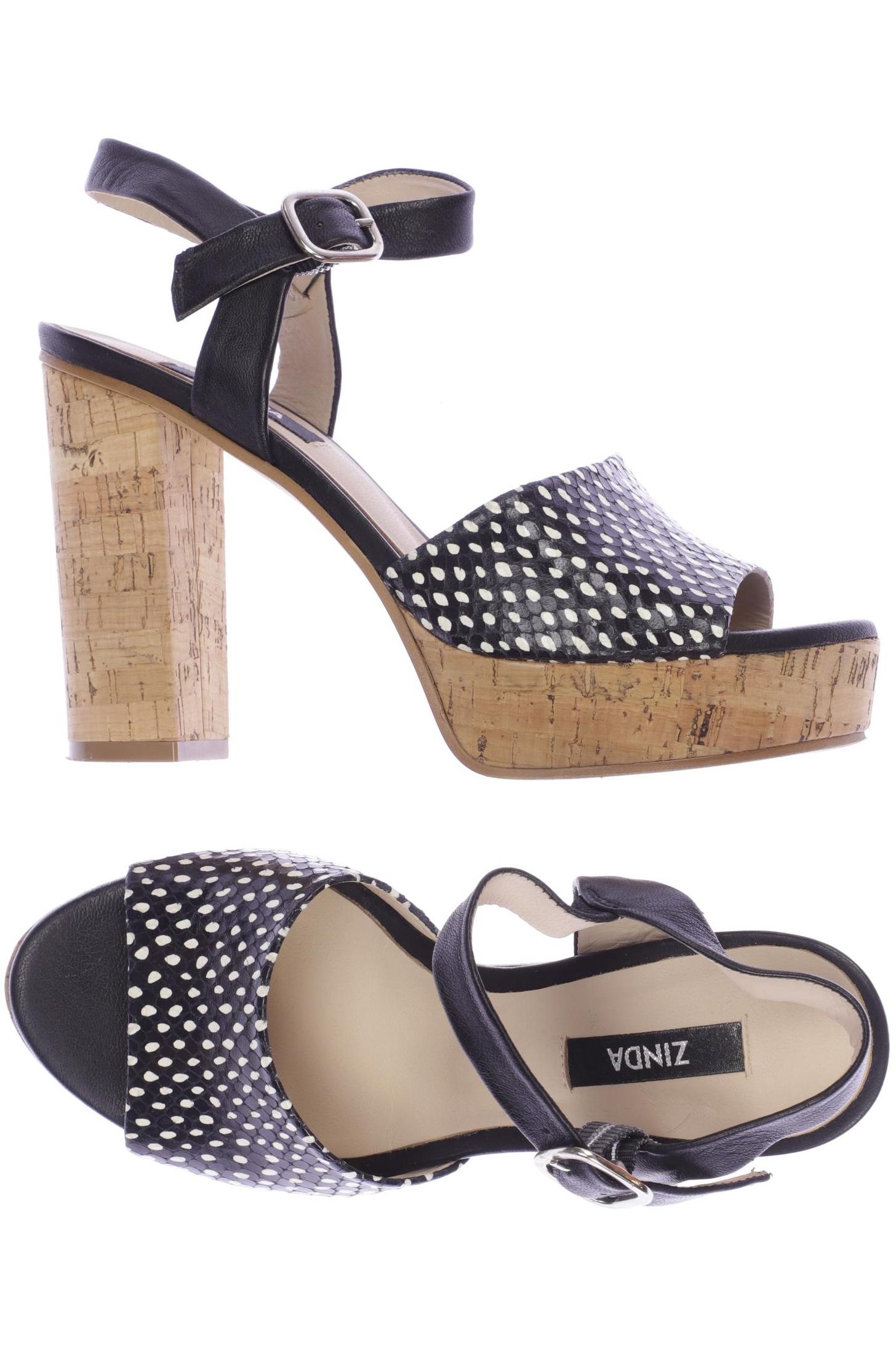 

Zinda Damen Sandale, schwarz, Gr. 36
