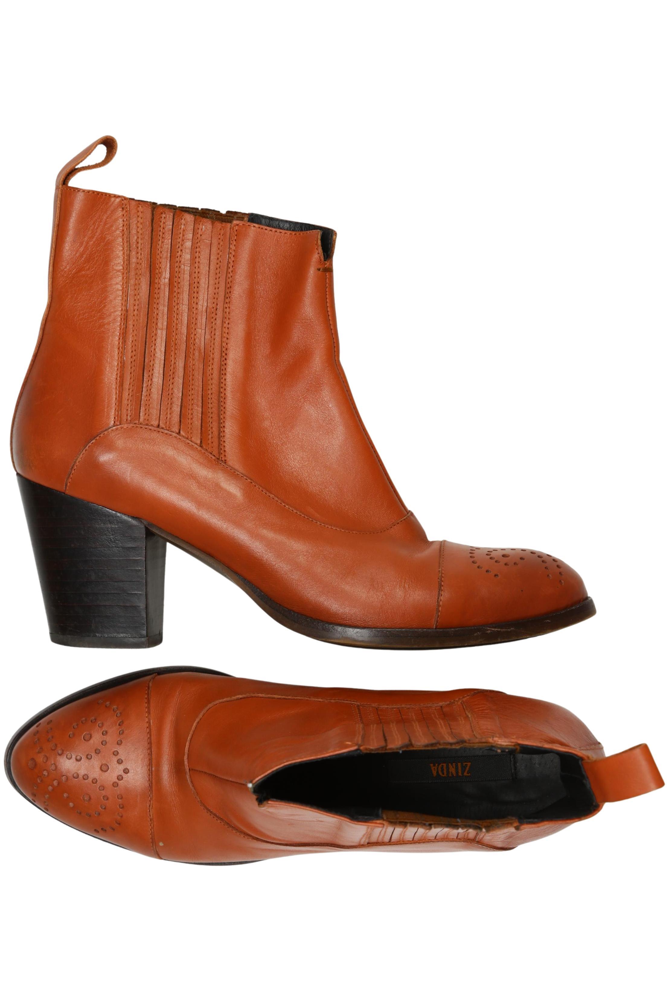

Zinda Damen Stiefelette, orange, Gr. 39