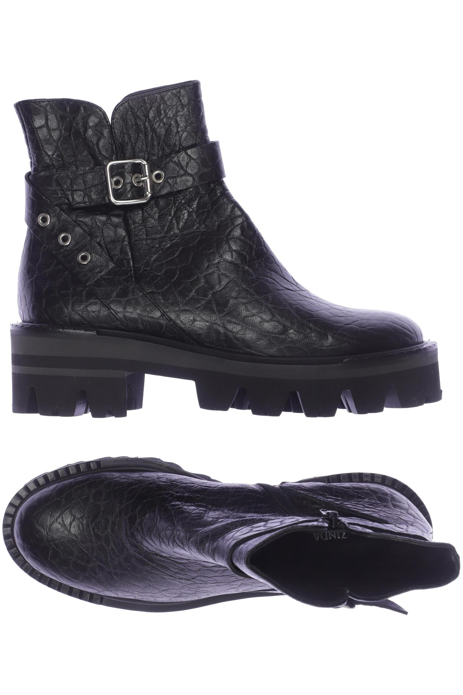 

Zinda Damen Stiefelette, schwarz, Gr. 37