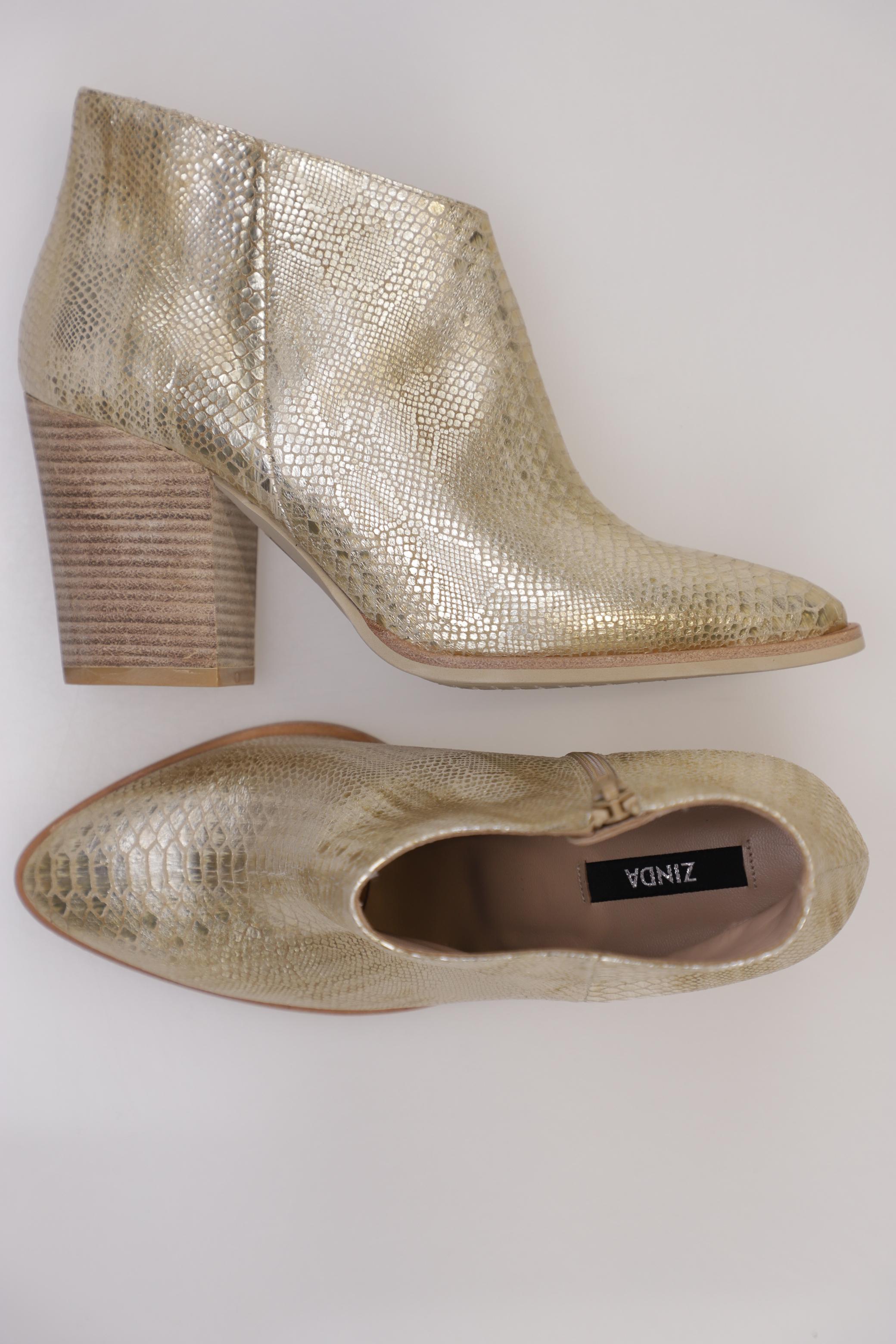 

Zinda Damen Stiefelette, beige, Gr. 37
