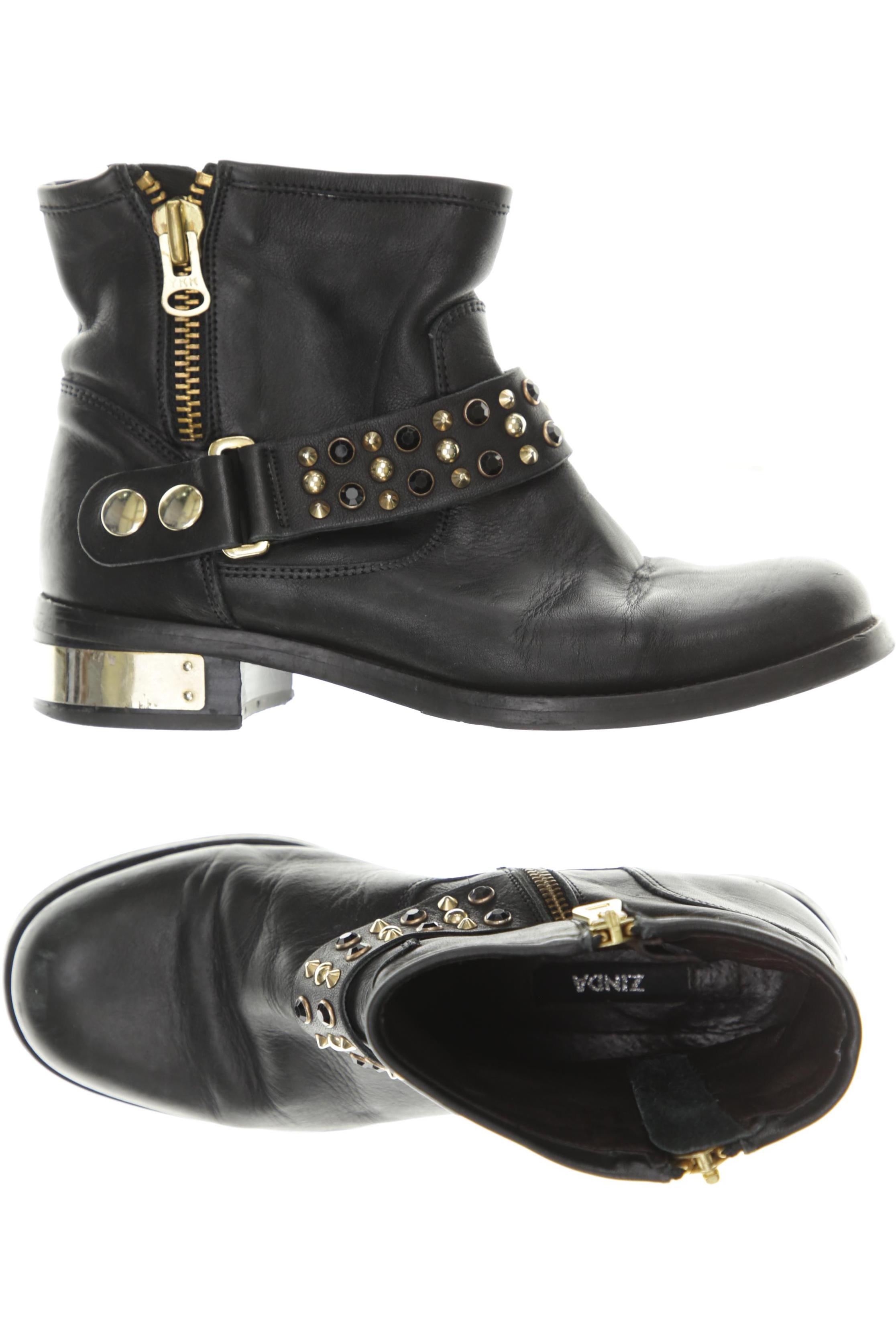 

Zinda Damen Stiefelette, schwarz, Gr. 36