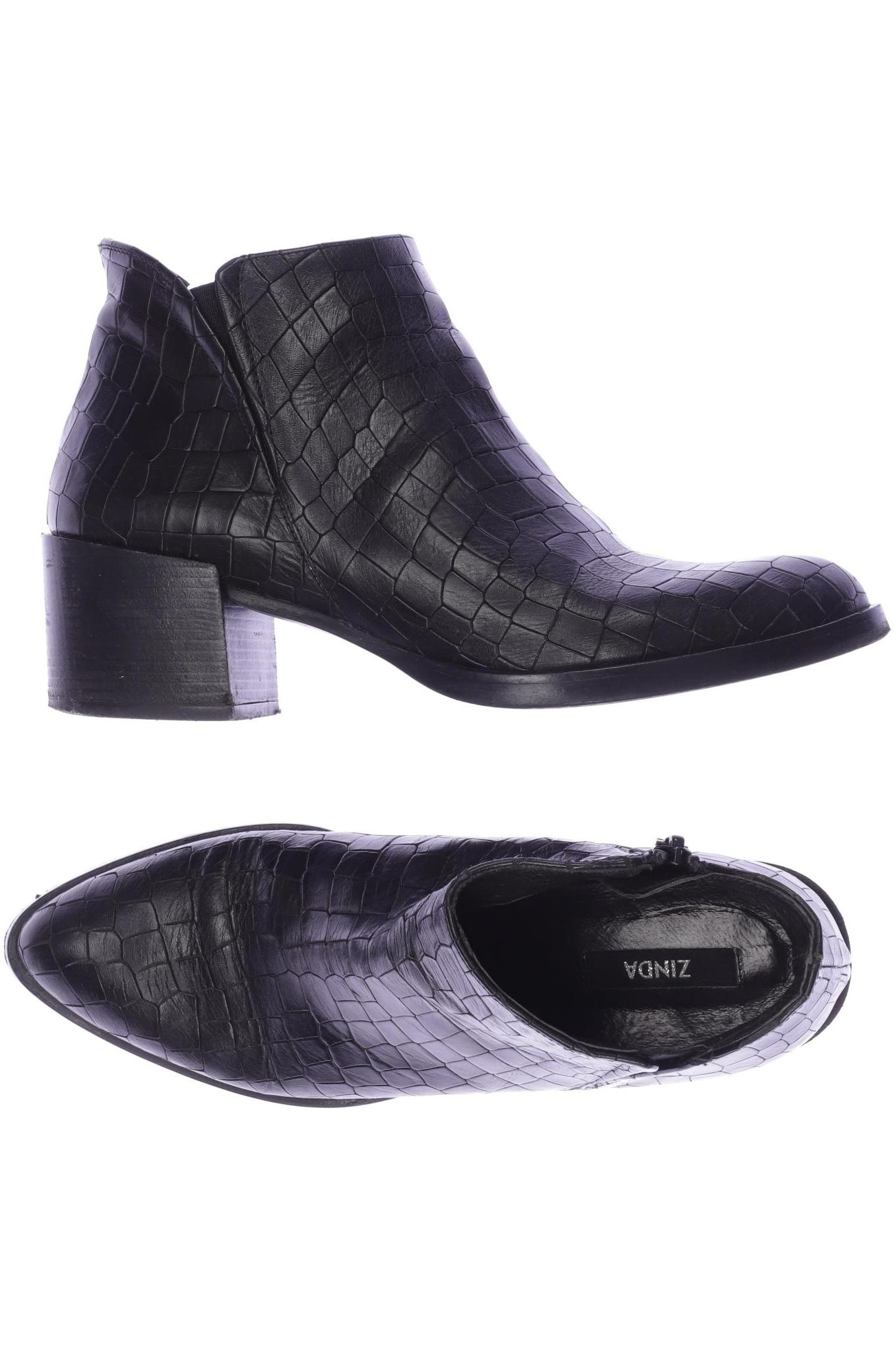 

Zinda Damen Stiefelette, schwarz, Gr. 37