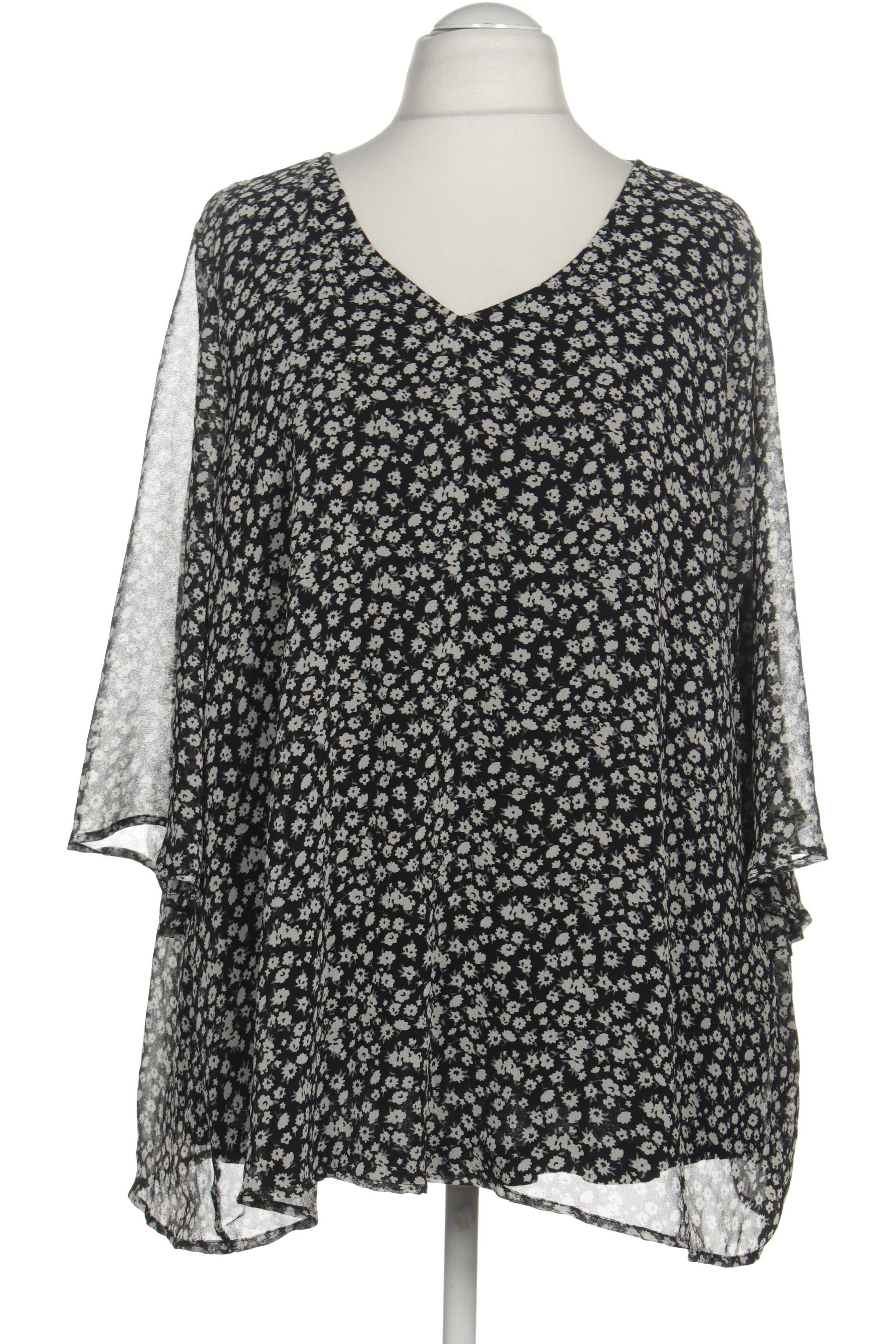 

Zizzi Damen Bluse, schwarz, Gr.