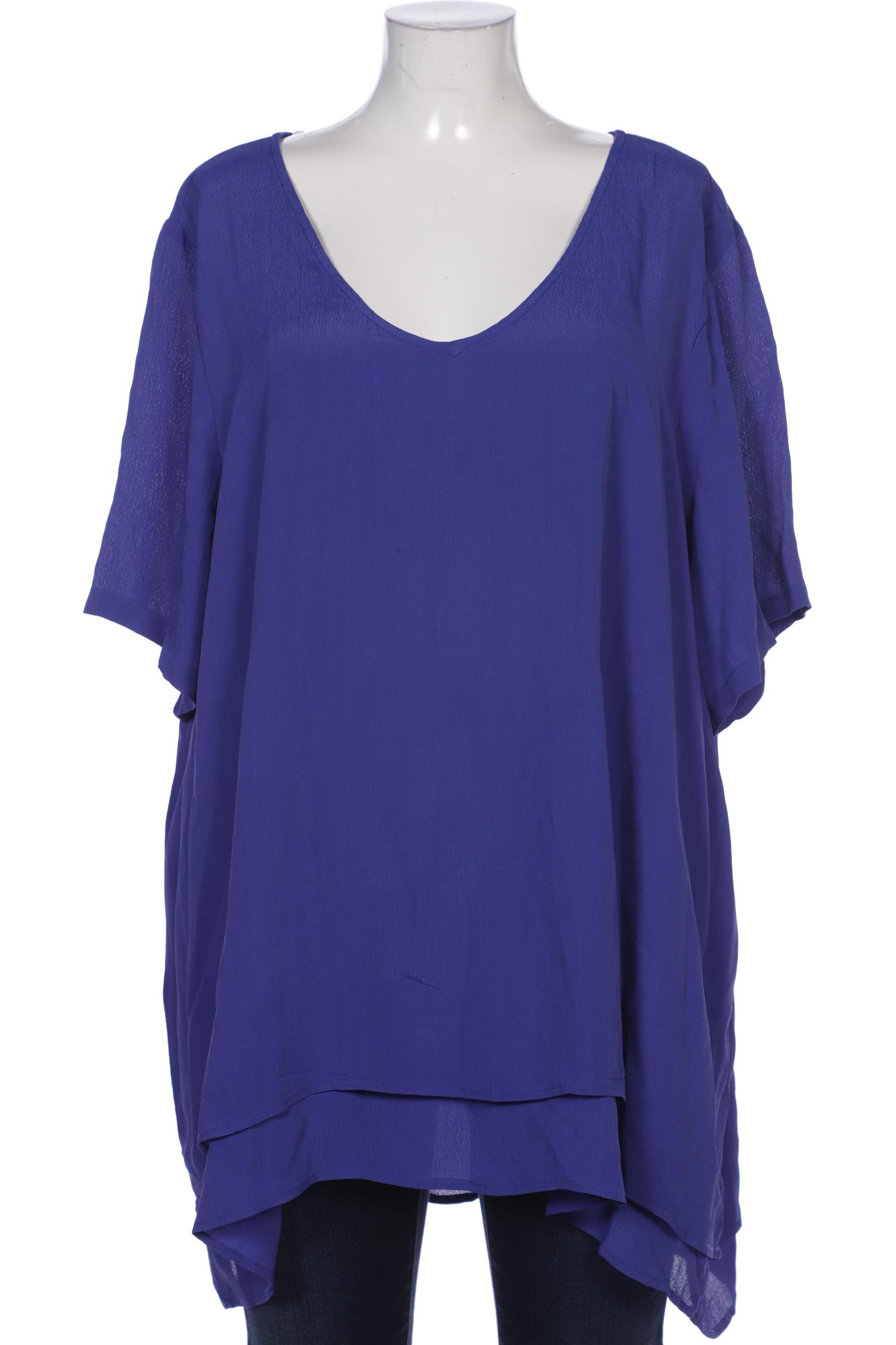 

Zizzi Damen Bluse, blau, Gr. 44