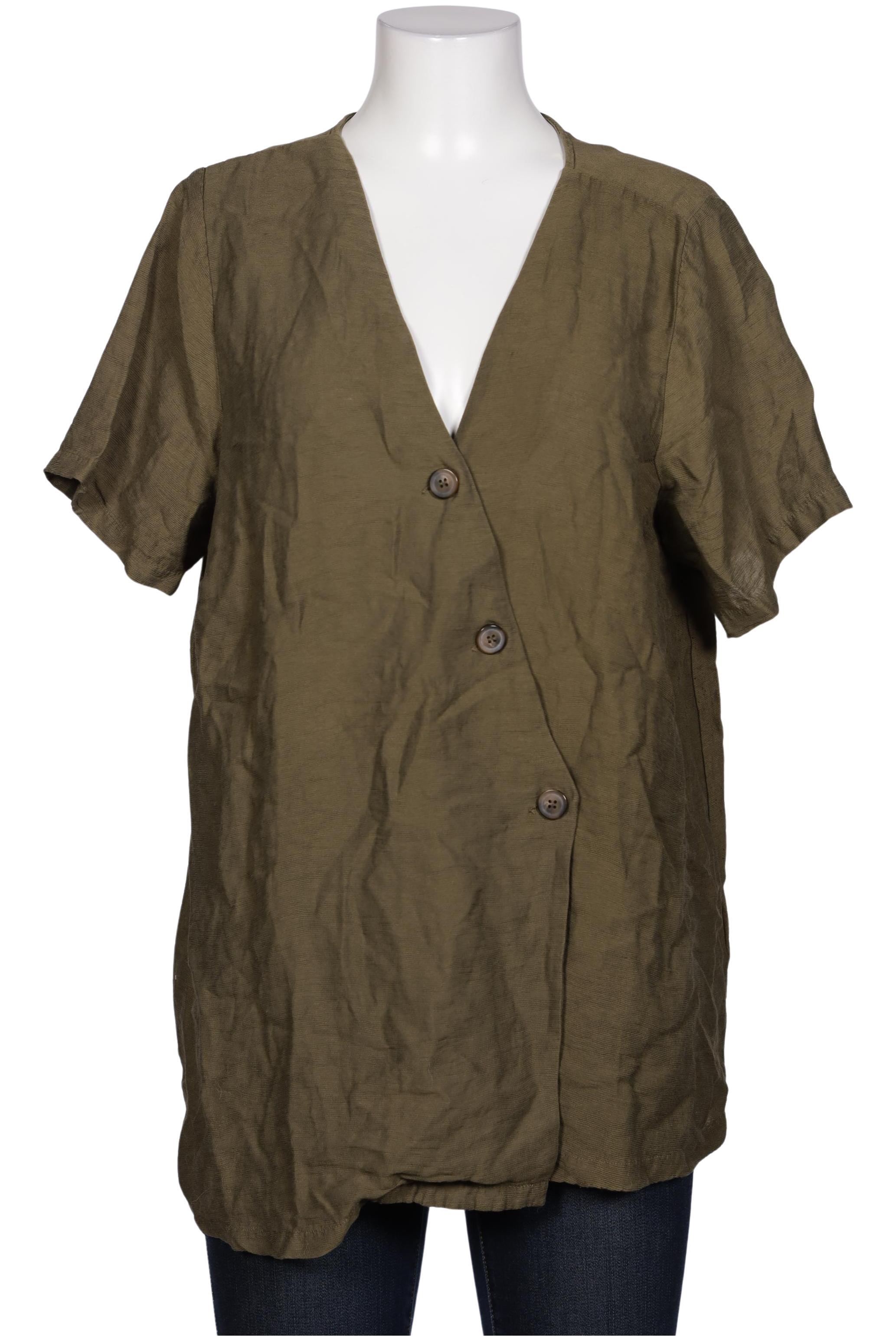 

Zizzi Damen Bluse, grün, Gr. 38