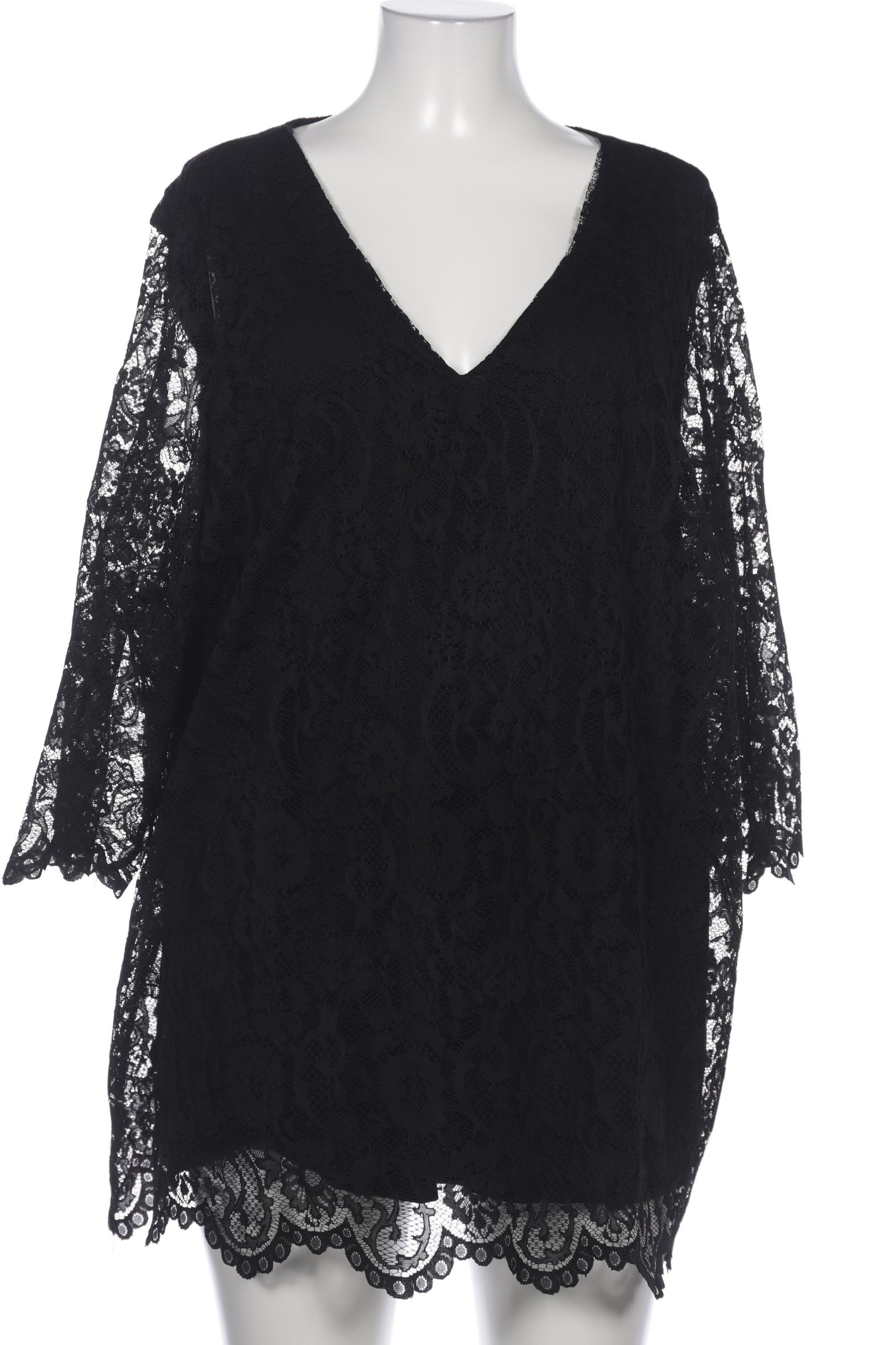

Zizzi Damen Bluse, schwarz, Gr. 46
