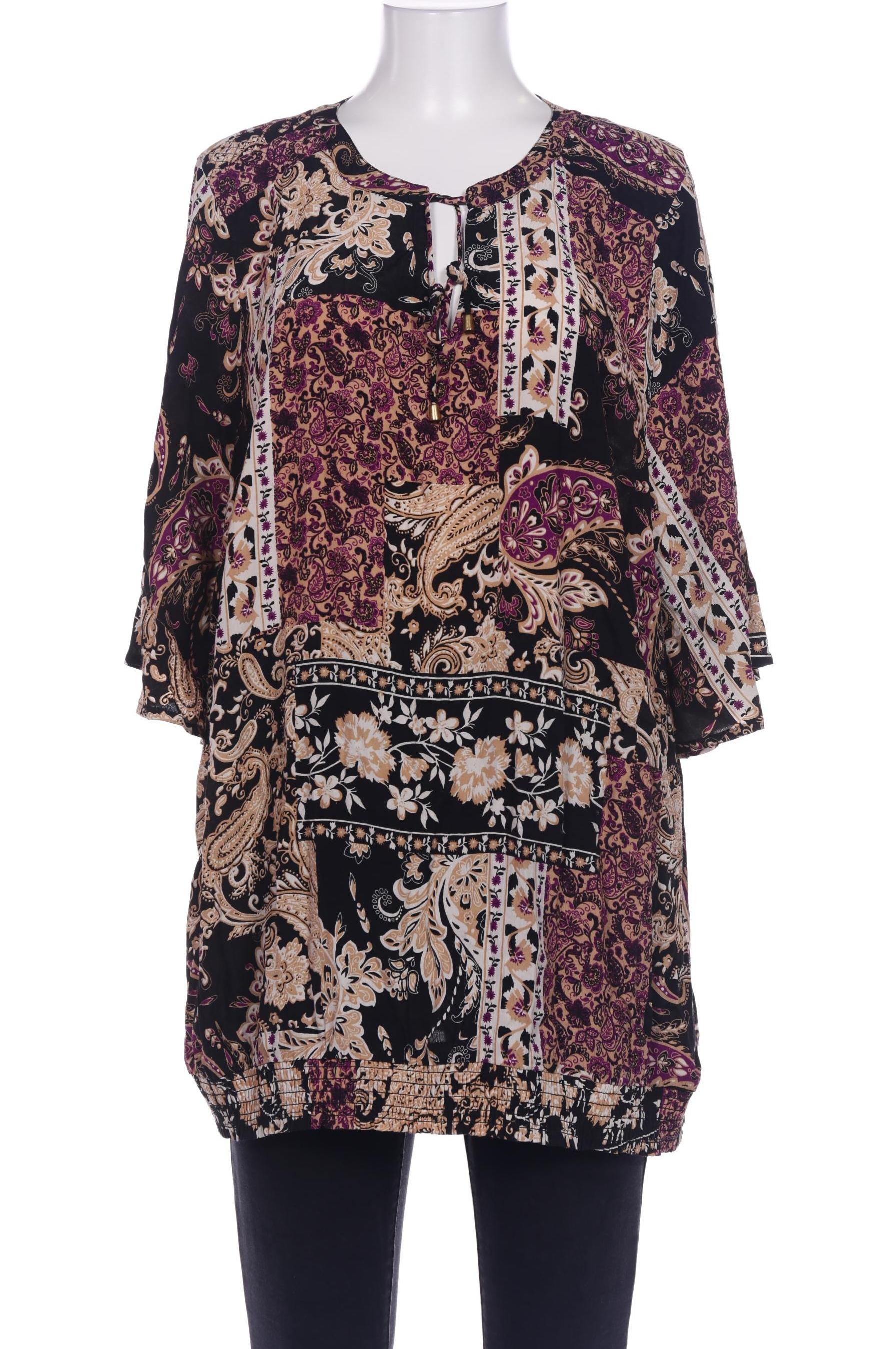 

Zizzi Damen Bluse, schwarz, Gr. 42