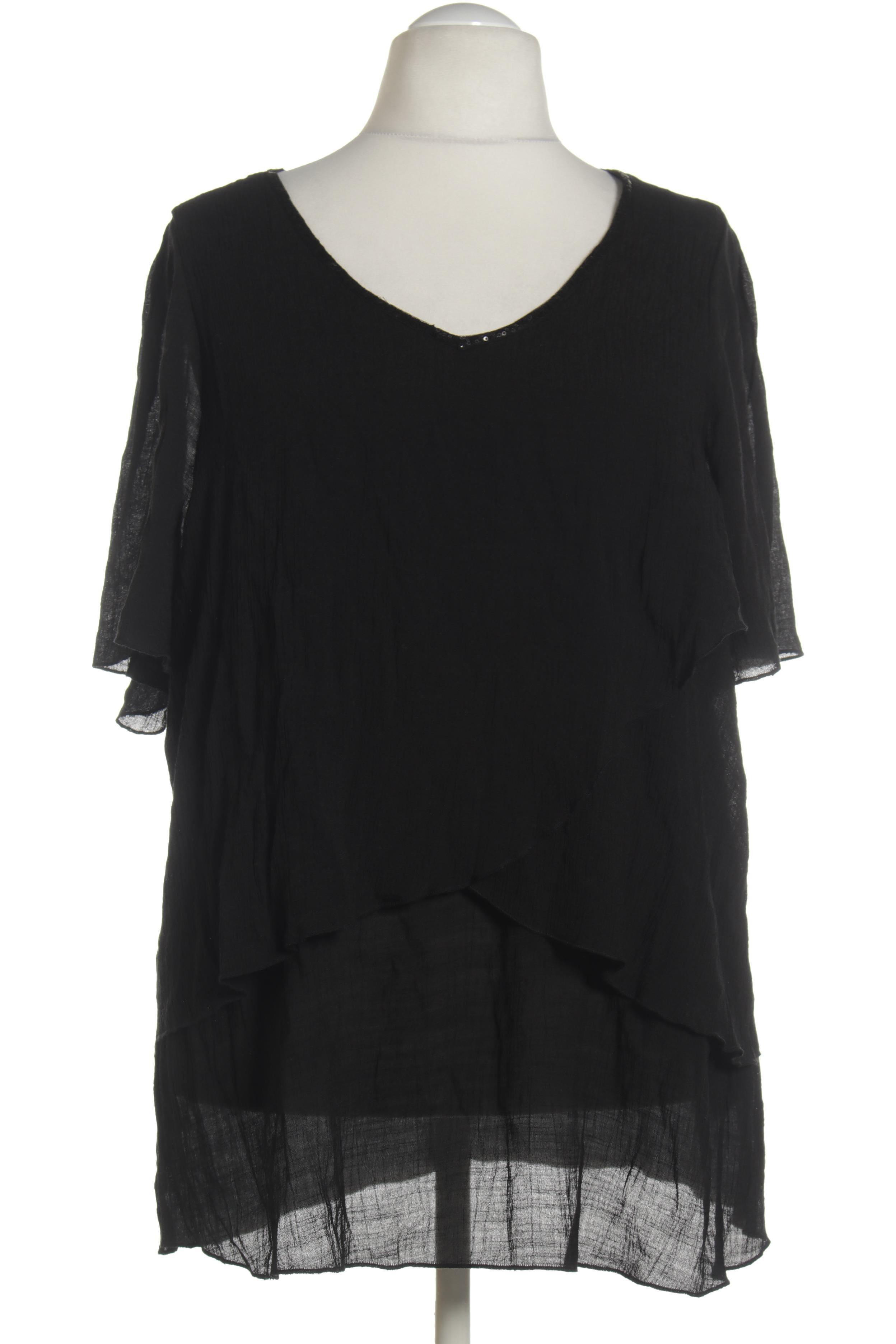 

Zizzi Damen Bluse, schwarz, Gr.