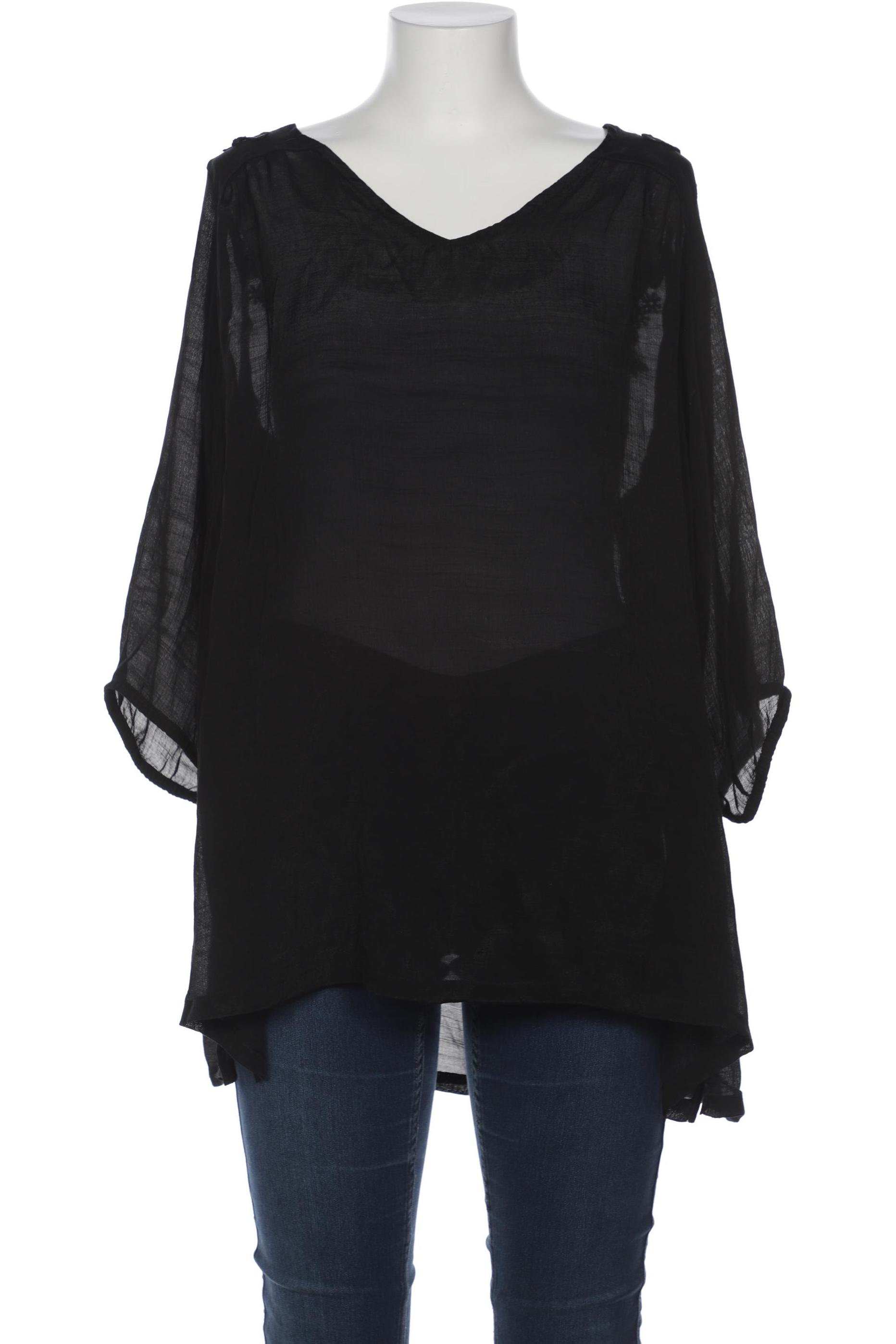 

Zizzi Damen Bluse, schwarz, Gr. 42