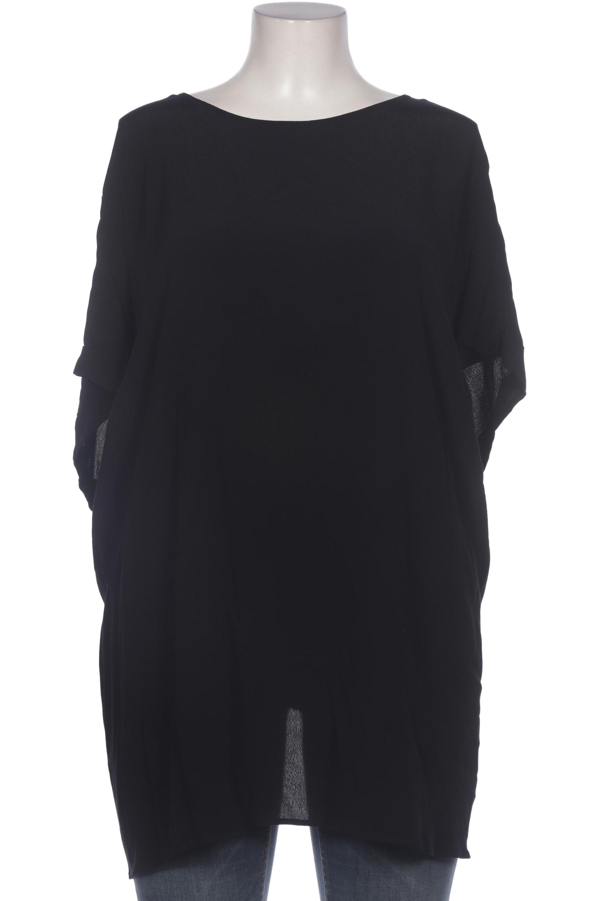 

Zizzi Damen Bluse, schwarz, Gr. 48