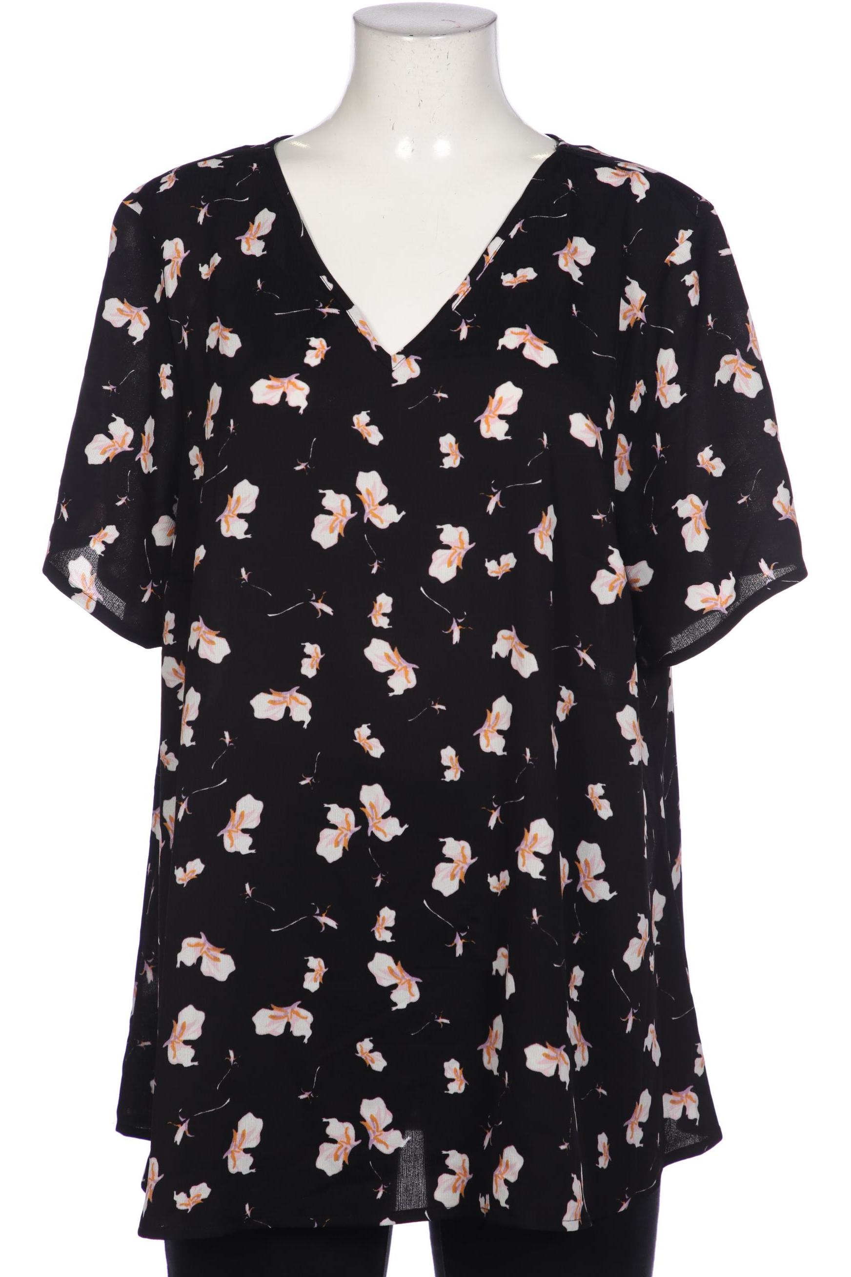 

Zizzi Damen Bluse, schwarz, Gr. 38