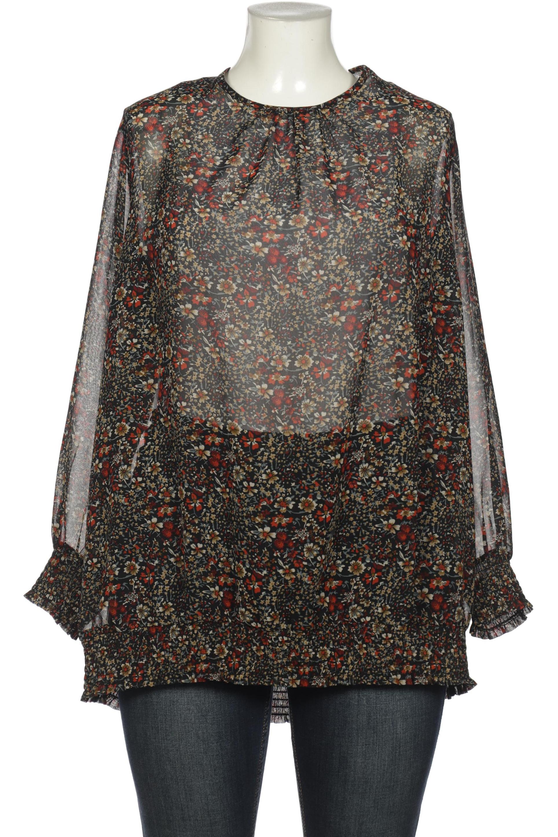 

Zizzi Damen Bluse, schwarz, Gr. 44