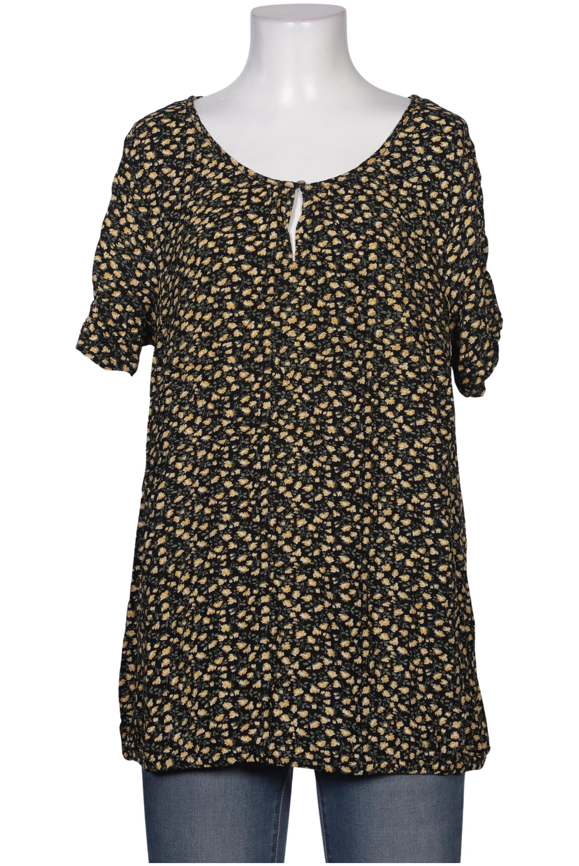 

Zizzi Damen Bluse, schwarz, Gr. 38
