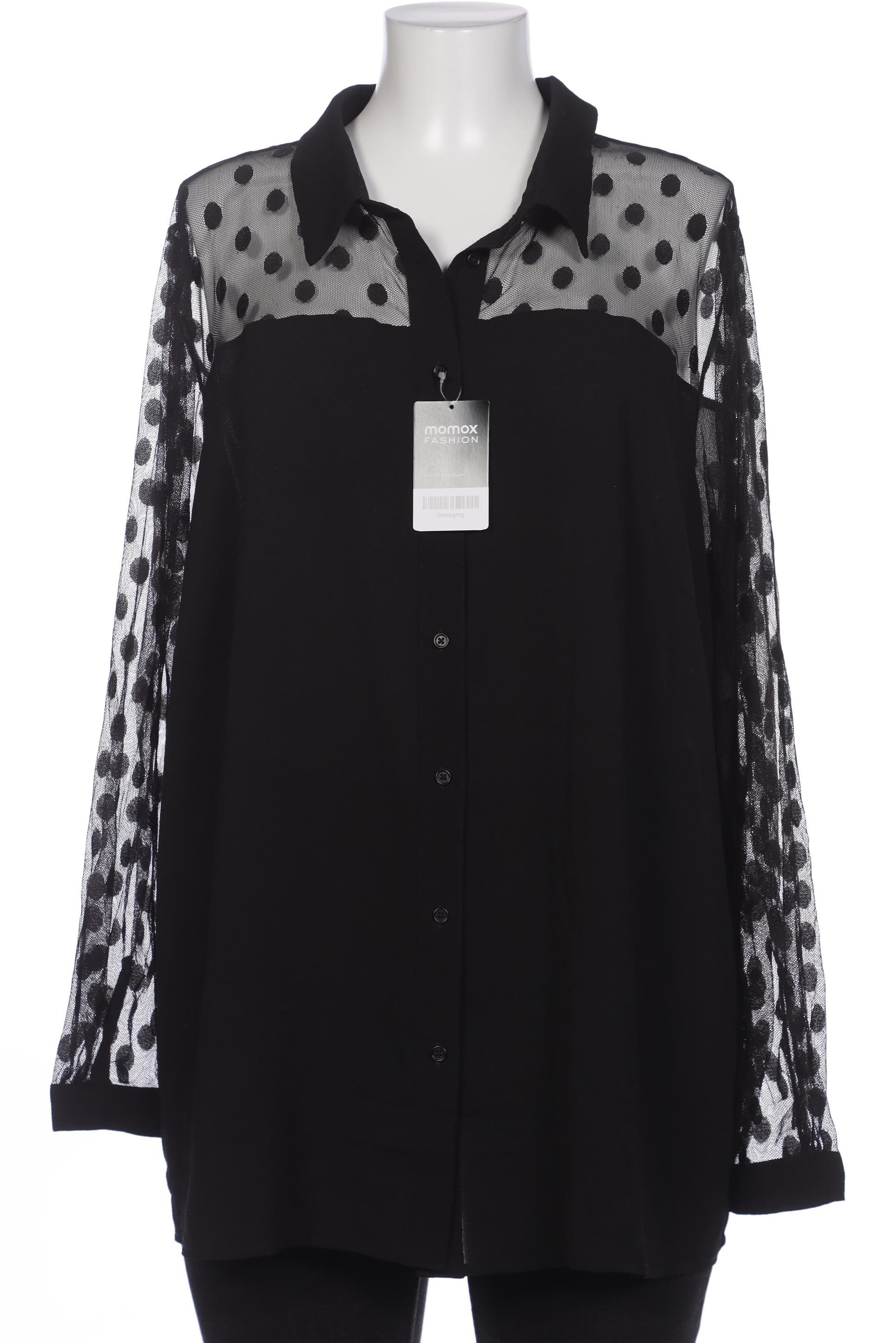 

Zizzi Damen Bluse, schwarz, Gr. 44