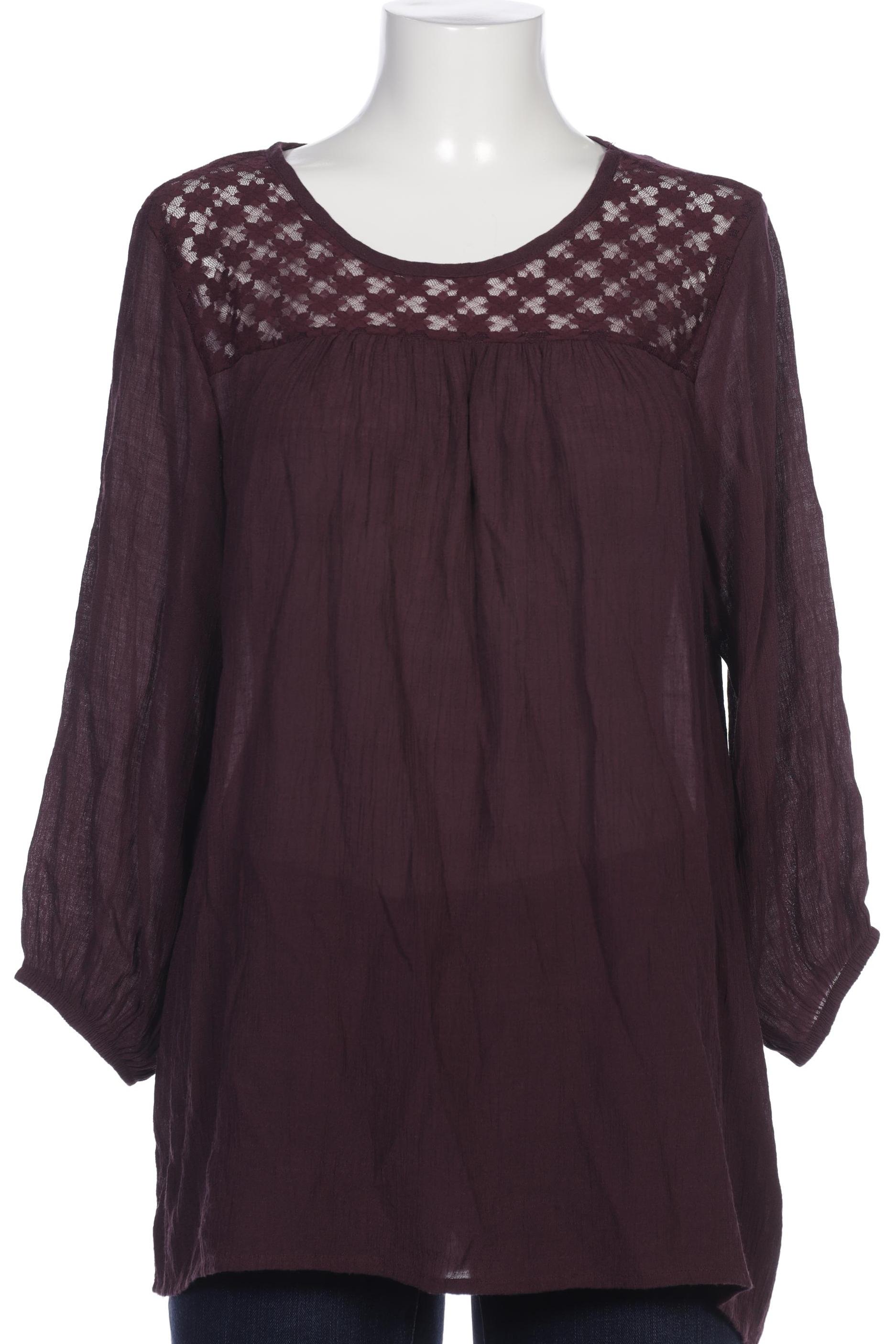 

Zizzi Damen Bluse, bordeaux, Gr. 36