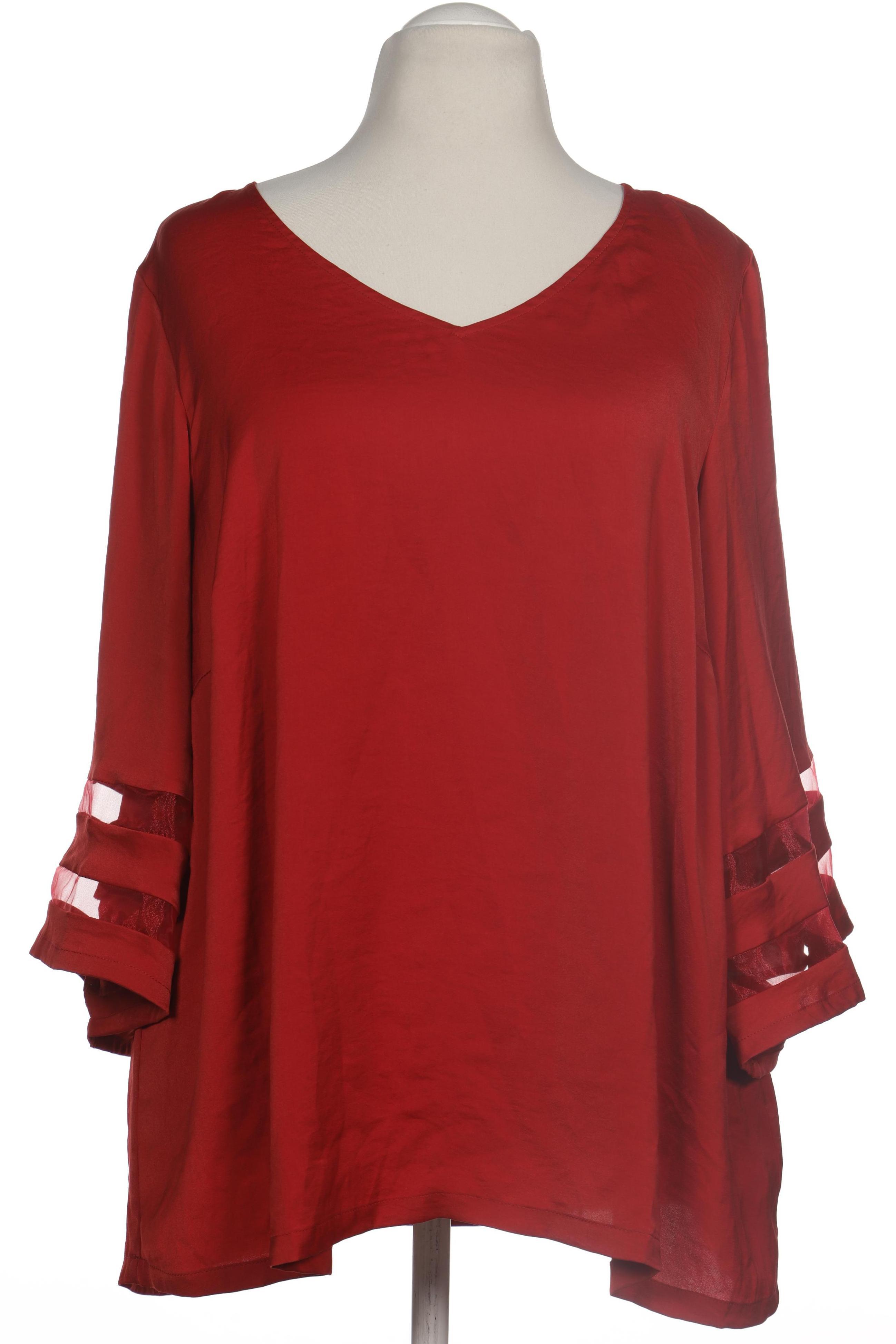 

Zizzi Damen Bluse, rot, Gr.