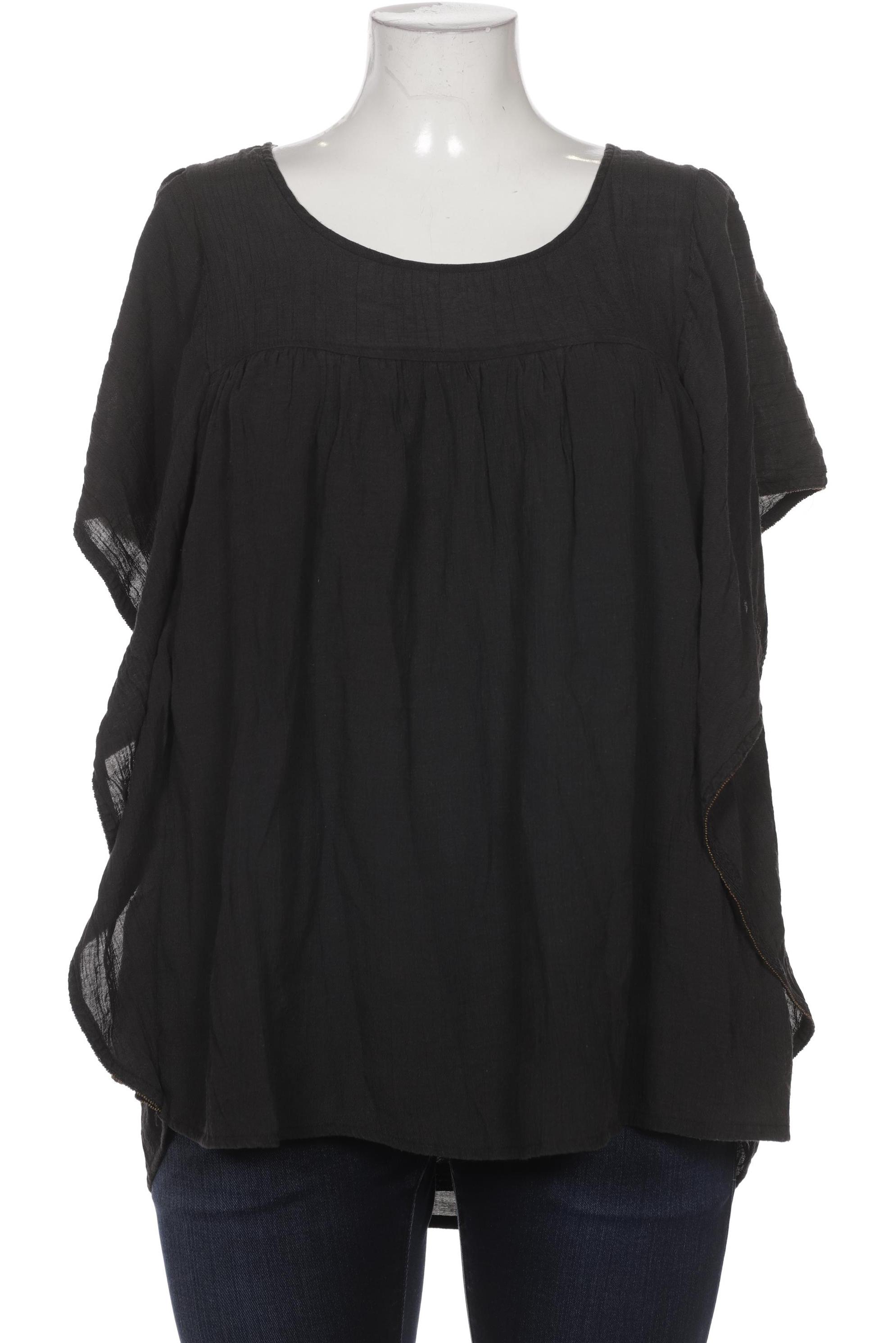 

Zizzi Damen Bluse, schwarz, Gr. 42