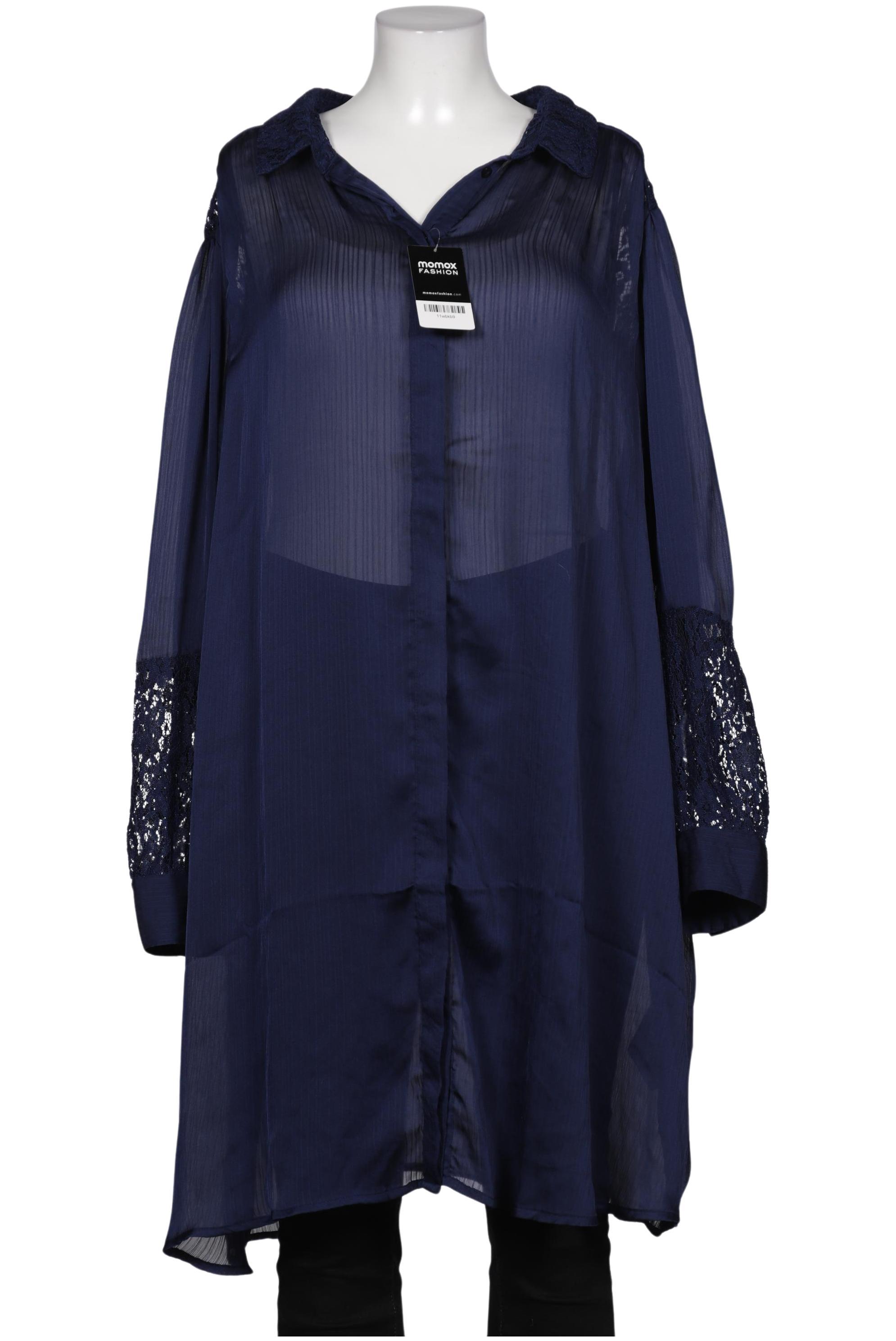 

Zizzi Damen Bluse, marineblau, Gr. 48