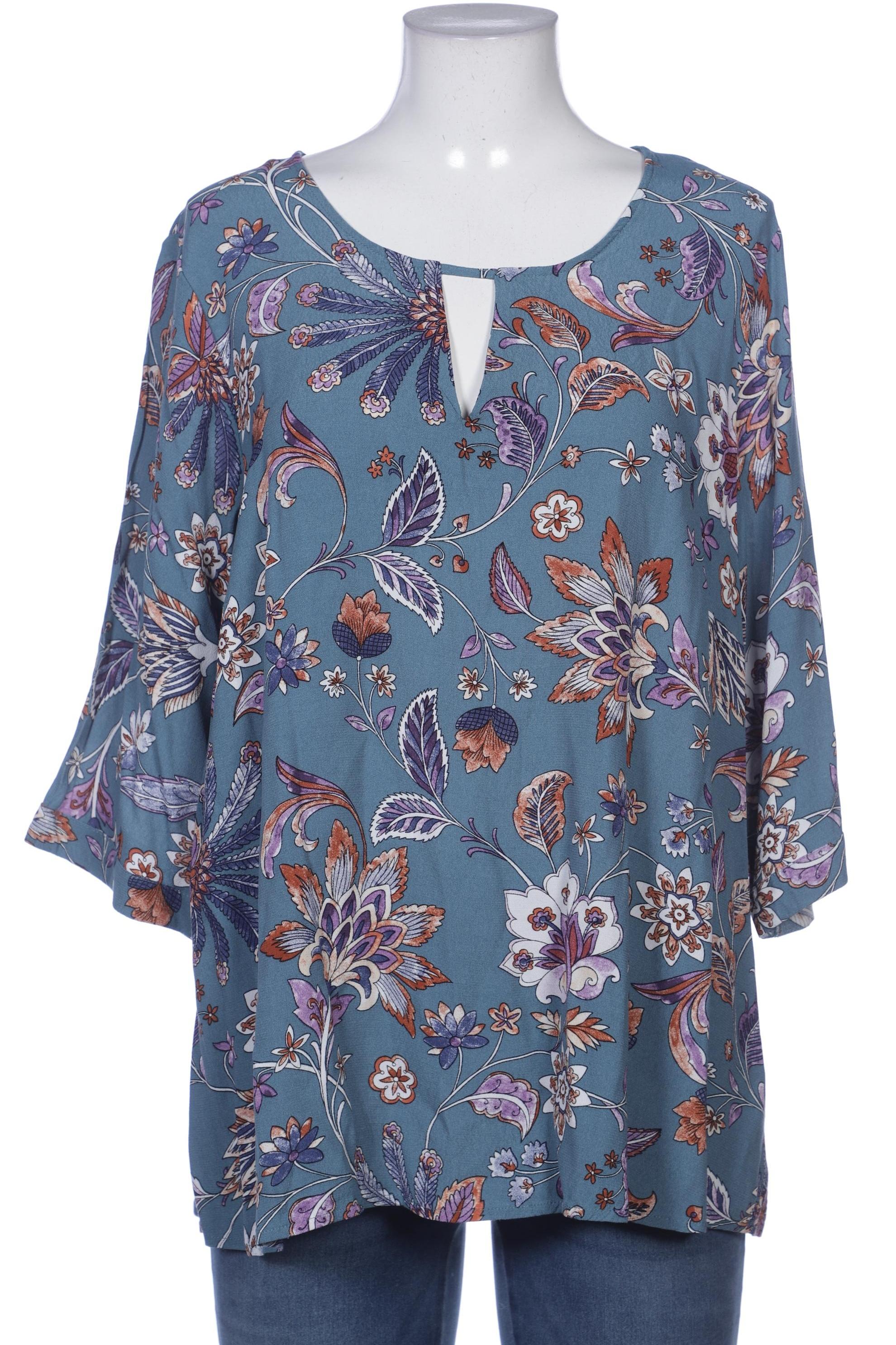 

Zizzi Damen Bluse, blau, Gr. 38