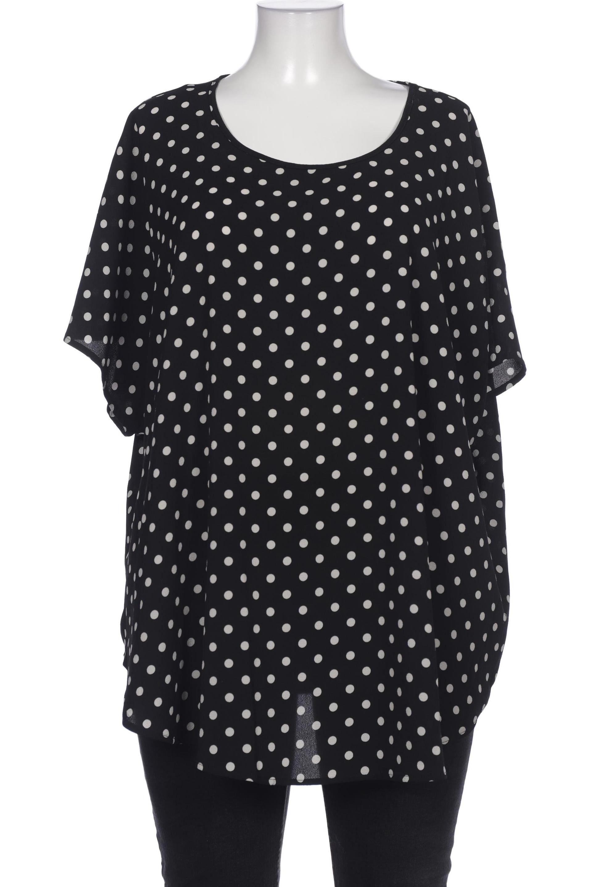 

Zizzi Damen Bluse, schwarz, Gr. 44