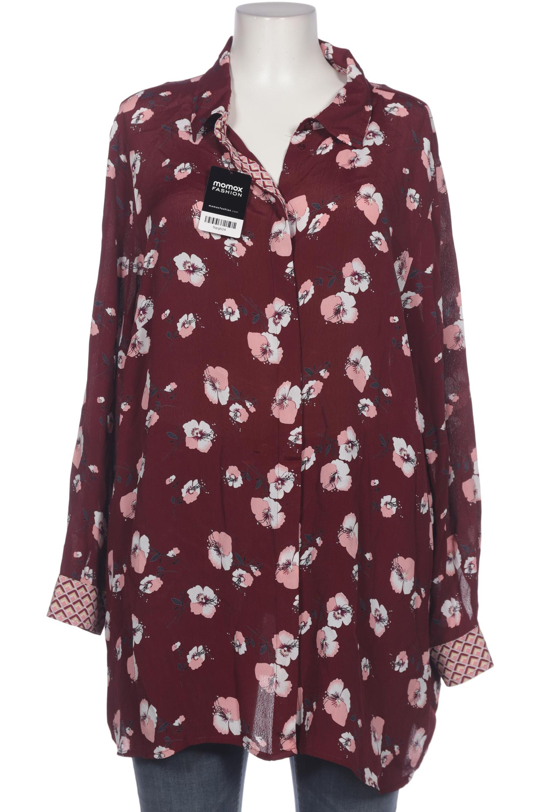 

Zizzi Damen Bluse, bordeaux, Gr. 42