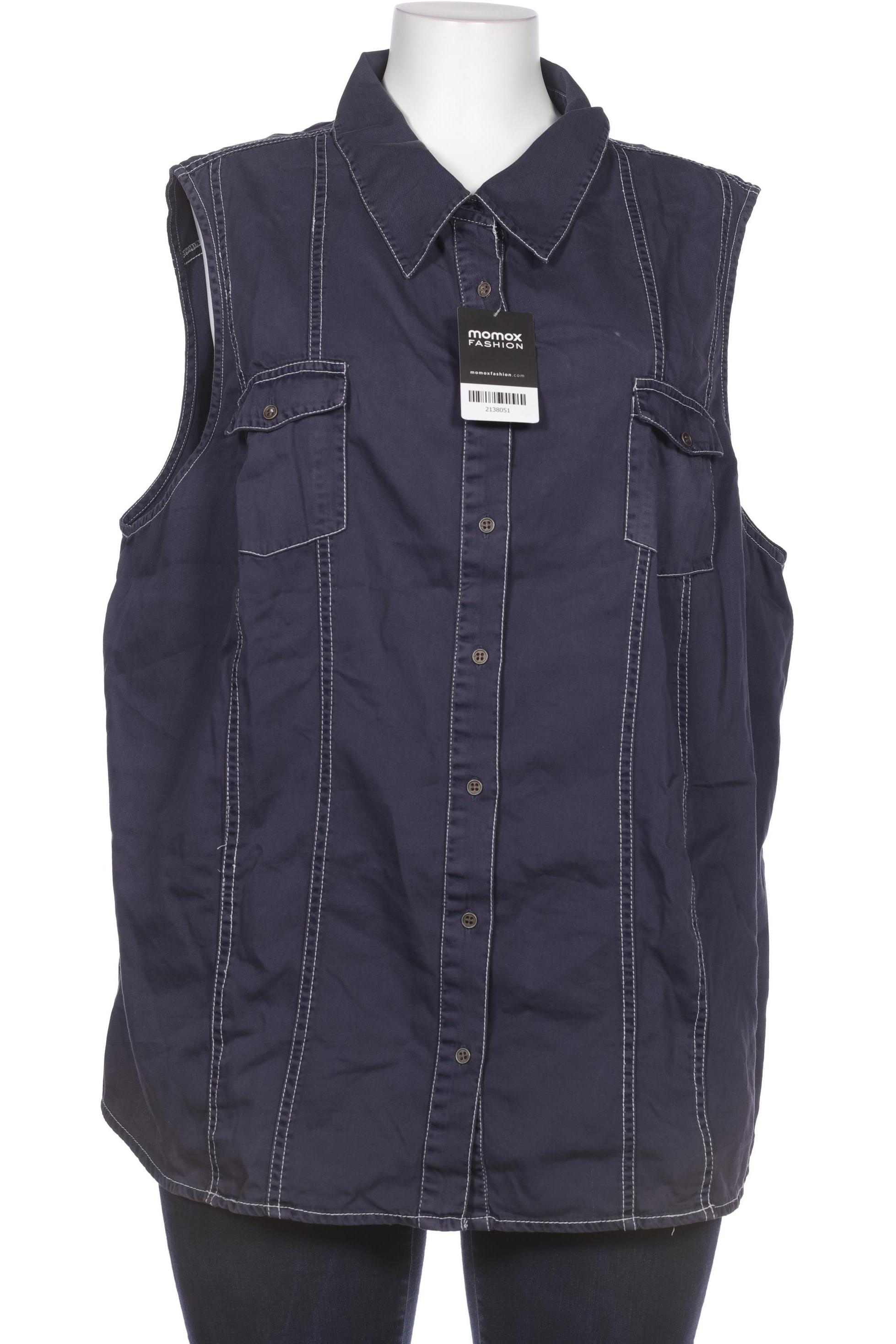 

Zizzi Damen Bluse, blau, Gr. 44