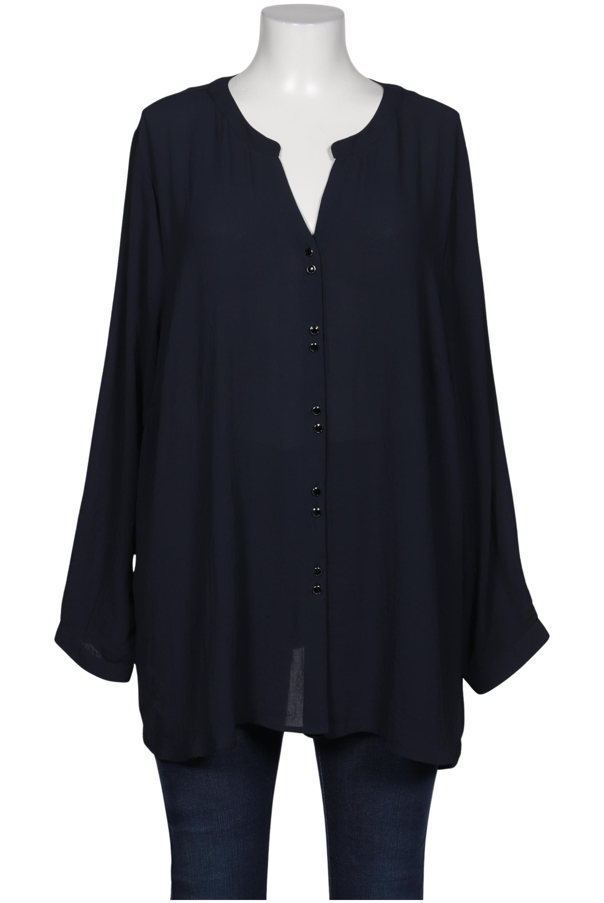 

Zizzi Damen Bluse, marineblau, Gr. 44