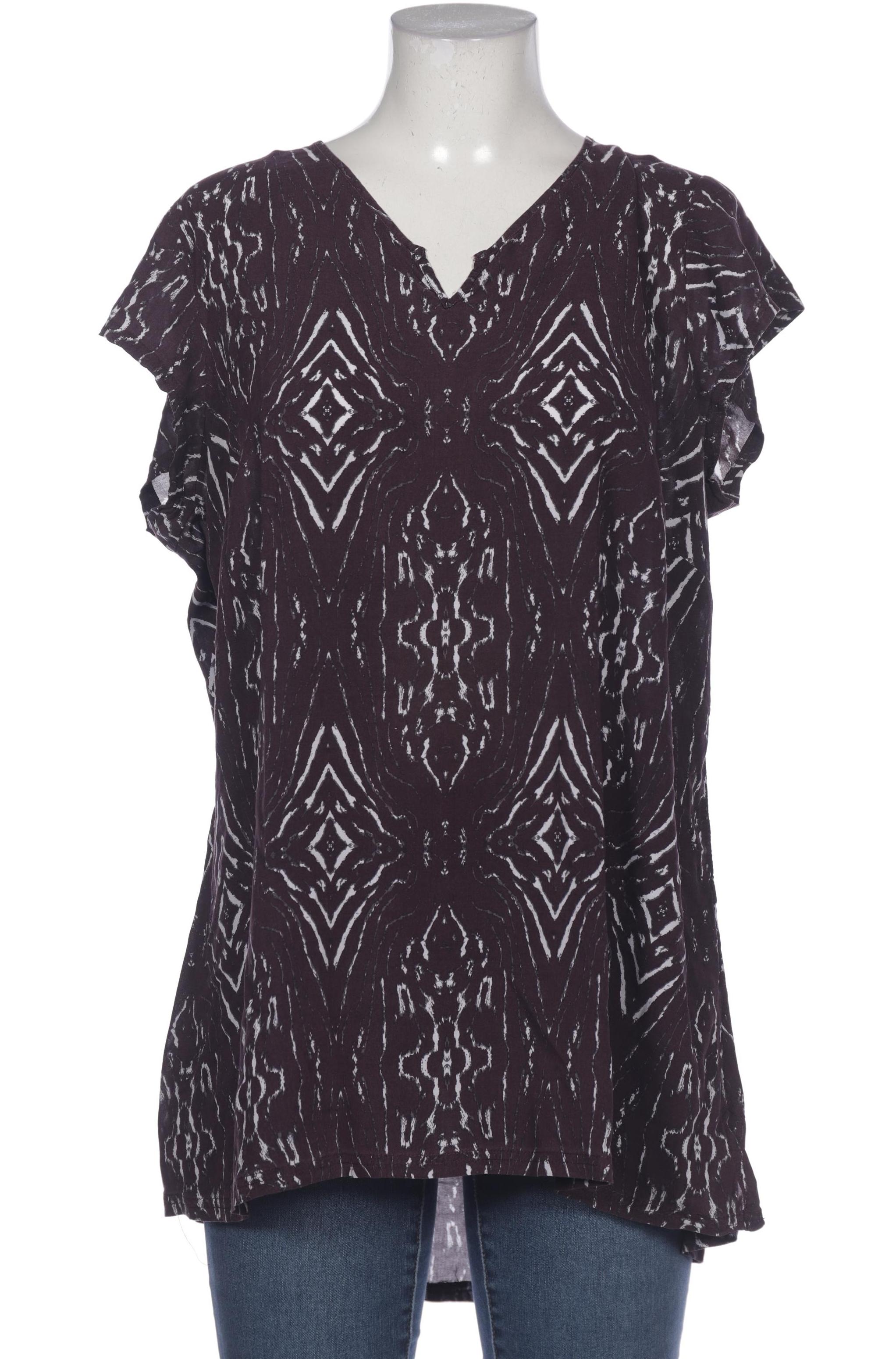 

Zizzi Damen Bluse, bordeaux, Gr. 38