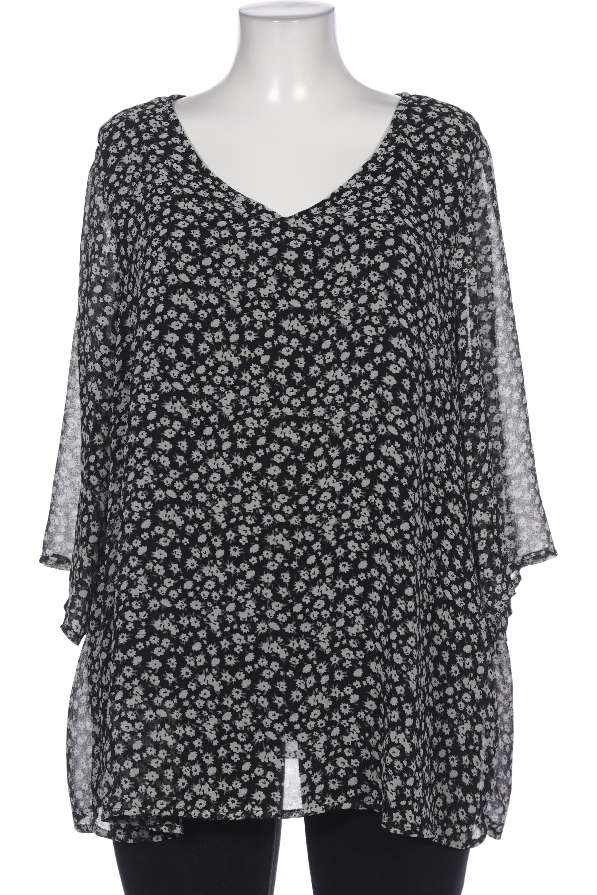

Zizzi Damen Bluse, schwarz, Gr. 42