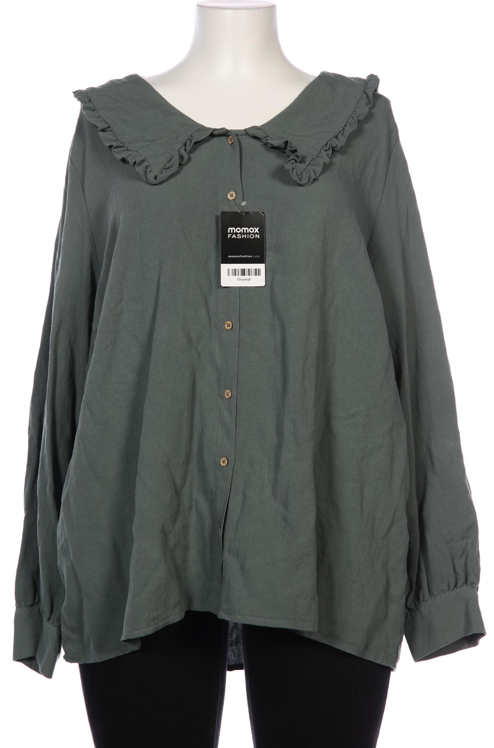 

Zizzi Damen Bluse, türkis, Gr. 44