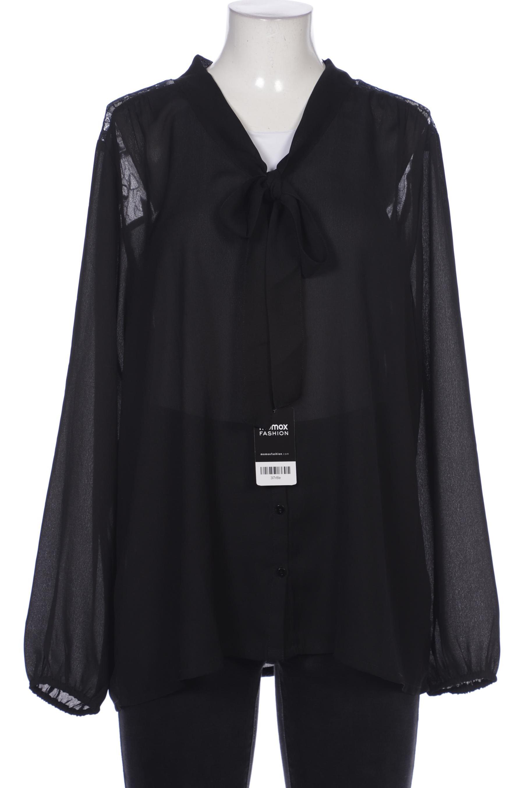 

Zizzi Damen Bluse, schwarz, Gr. 38