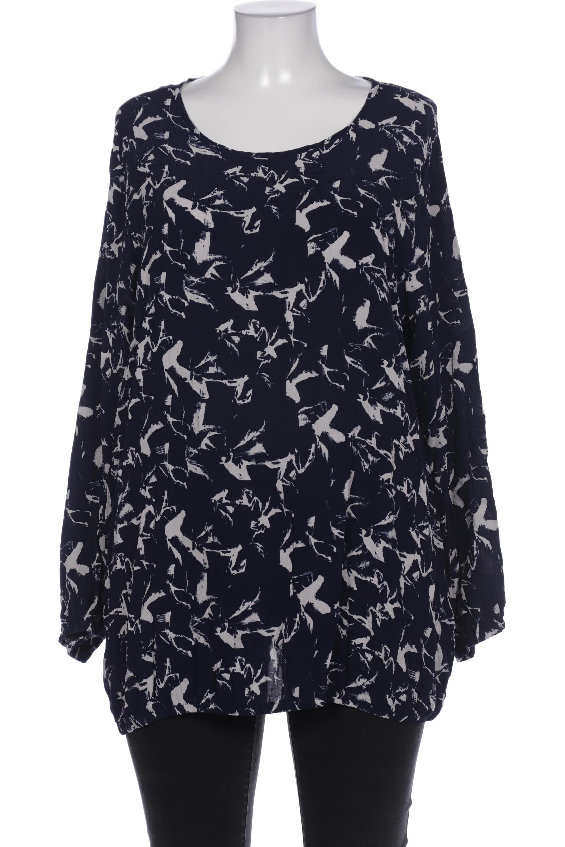 

Zizzi Damen Bluse, marineblau, Gr. 44