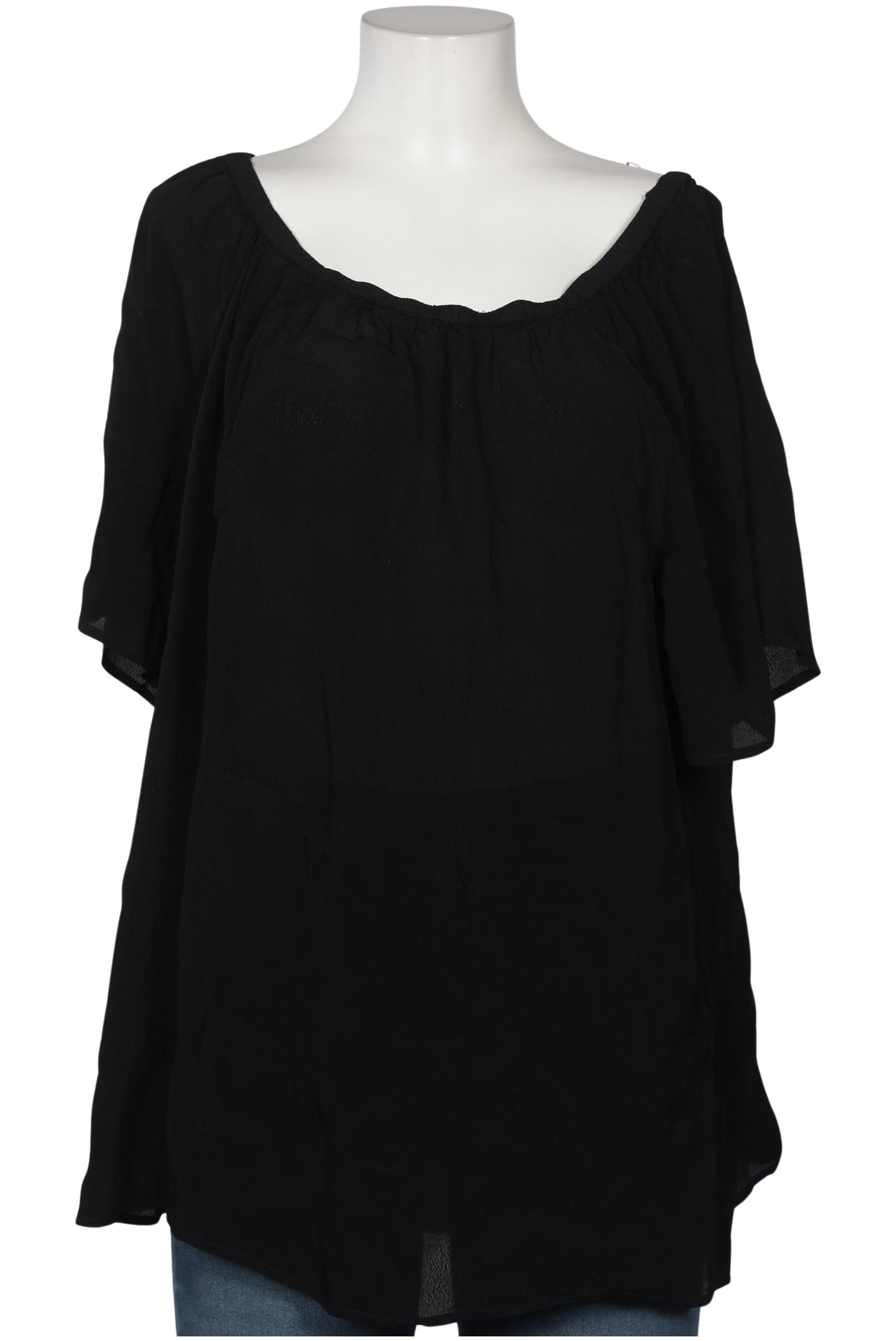 

Zizzi Damen Bluse, schwarz, Gr. 38