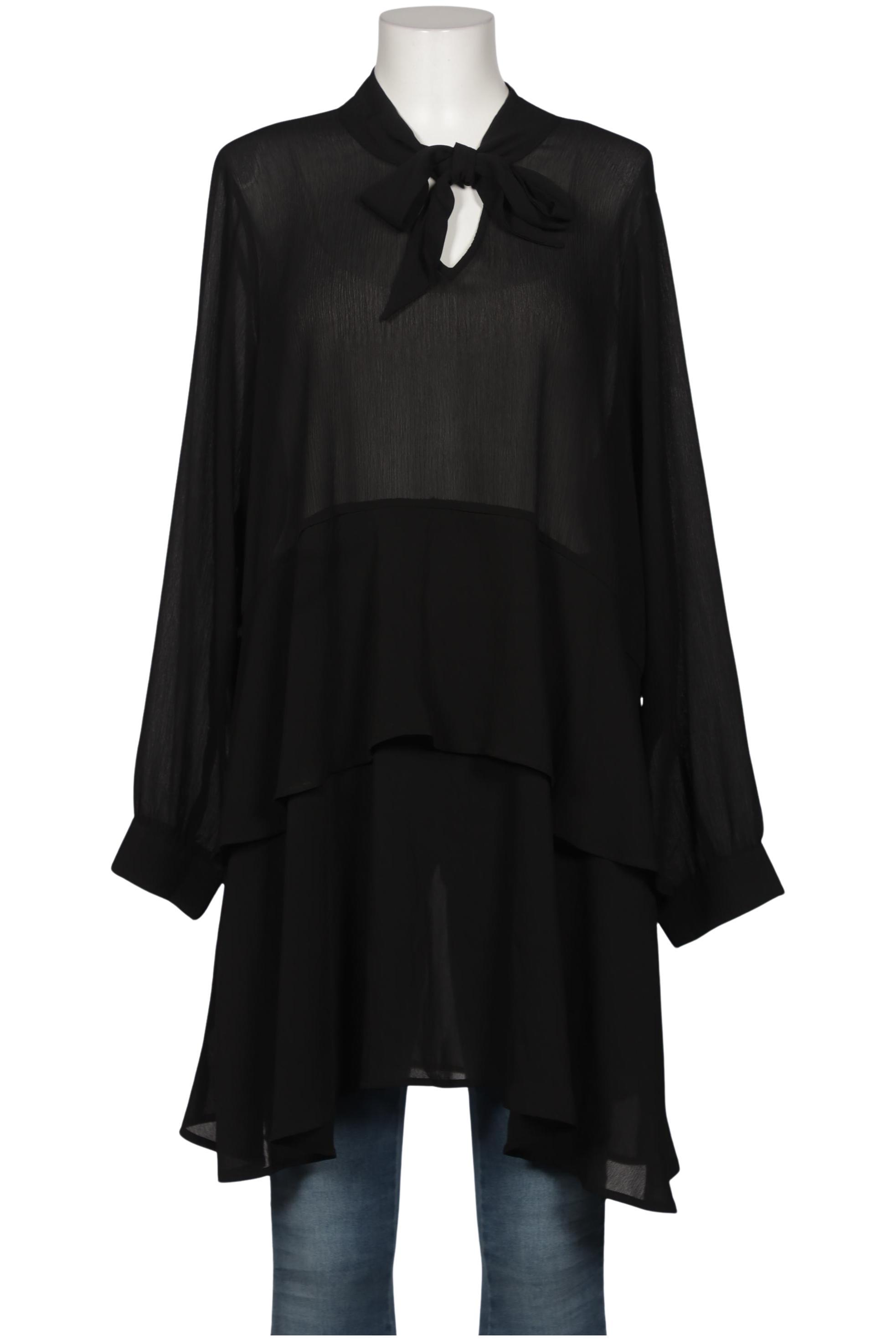 

Zizzi Damen Bluse, schwarz, Gr. 42